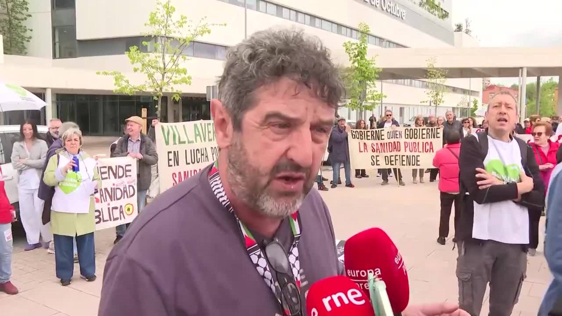 Trabajadores del 12 de octubre denuncian "un desmantelamiento progresivo" de la Sanidad Pública