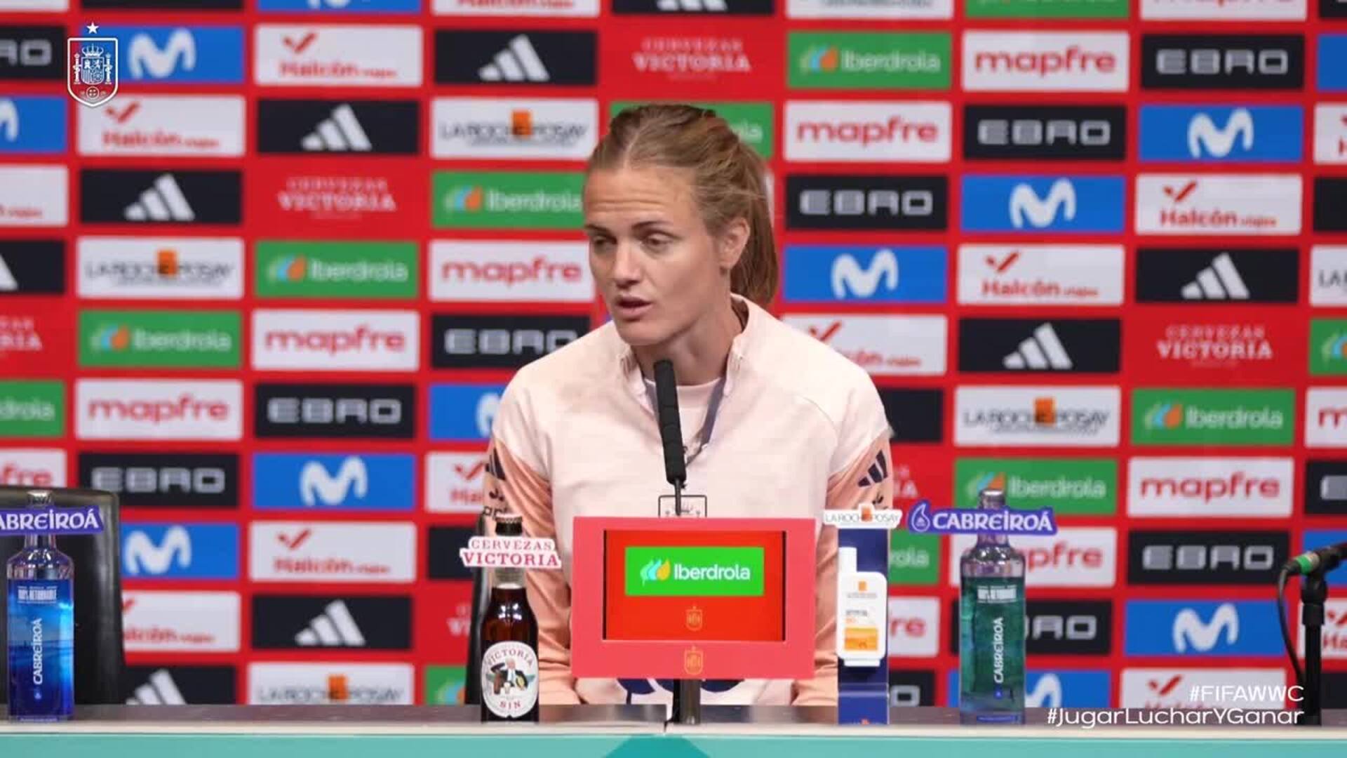 Irene Paredes: "Lo de revancha no tiene mucho sentido, tenemos ganas de hacer las cosas bien"