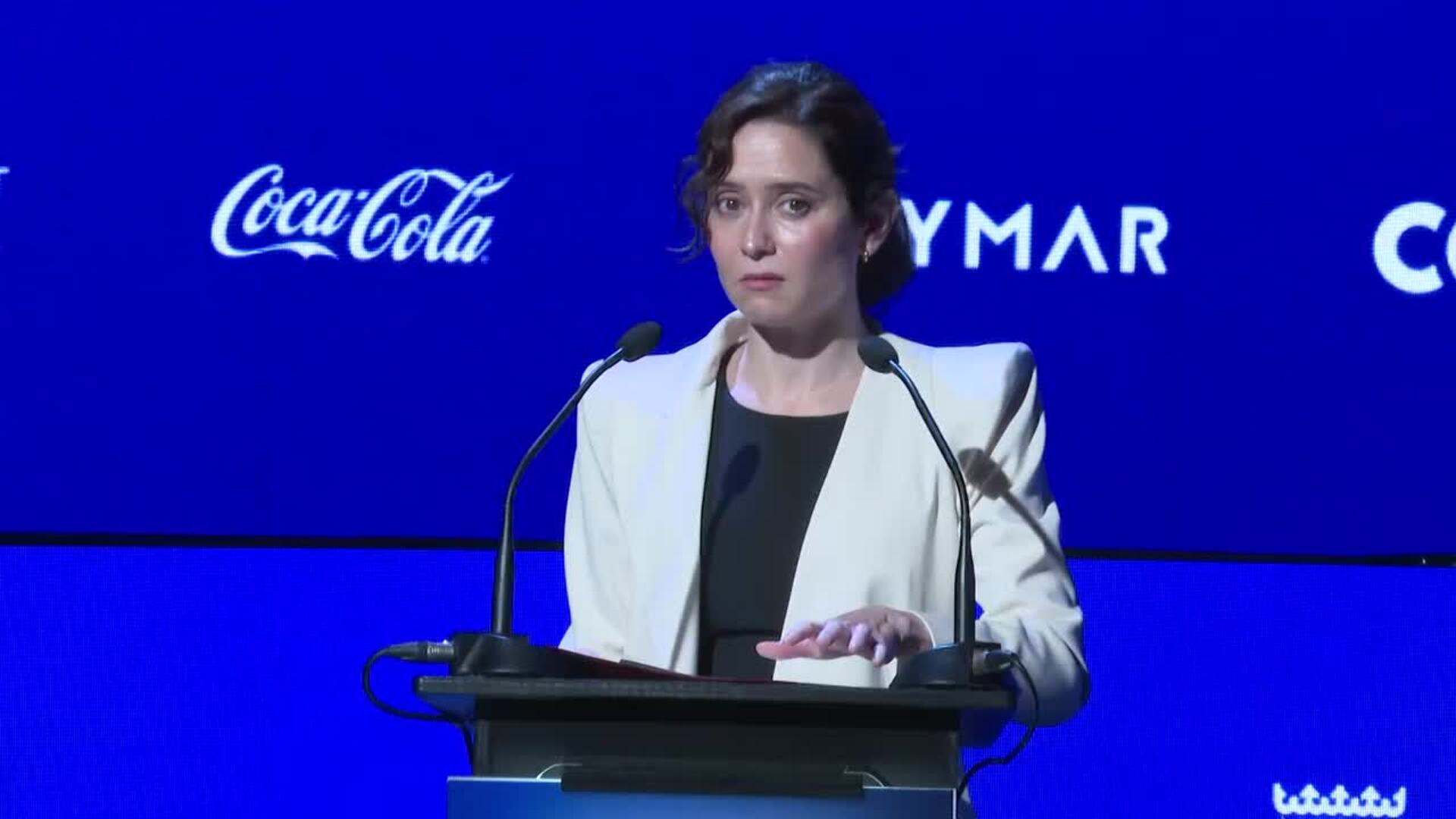 Ayuso advierte que las empresas españolas están sufriendo "deterioro reputacional" en EE.UU