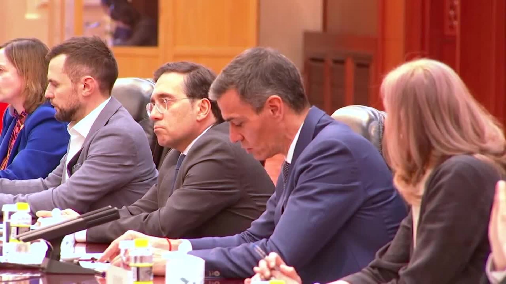 Sánchez destaca el "alto grado de acuerdo" con el Gobierno chino