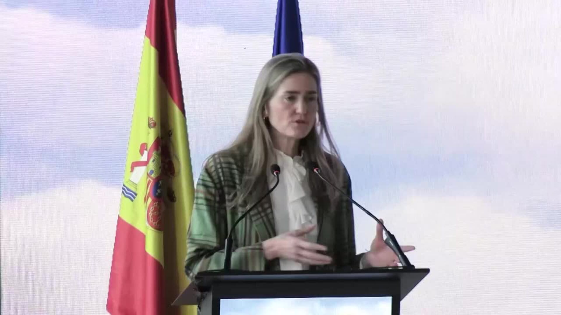 Aagesen afirma que España está preparada ante efectos de la guerra por su transición energética