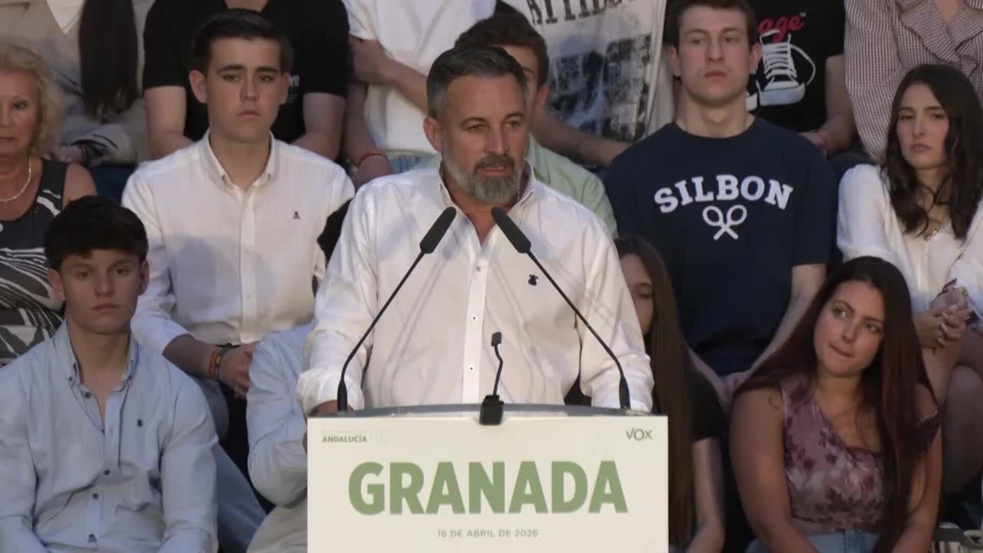 Abascal (Vox) dice que Moreno (PP-A) ha traicionado "al cambio"