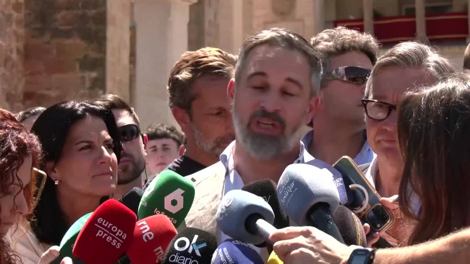Abascal intensificará su campaña para que el "PSOE azulón de Moreno" tenga que negociar con Vox