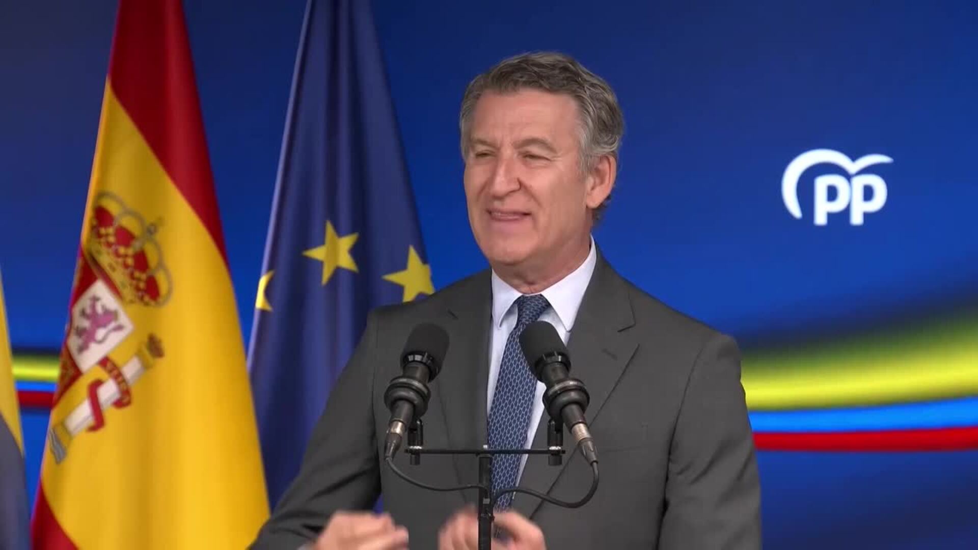 Feijóo respalda a Corina Machado: "El sitio de España es con la libertad"