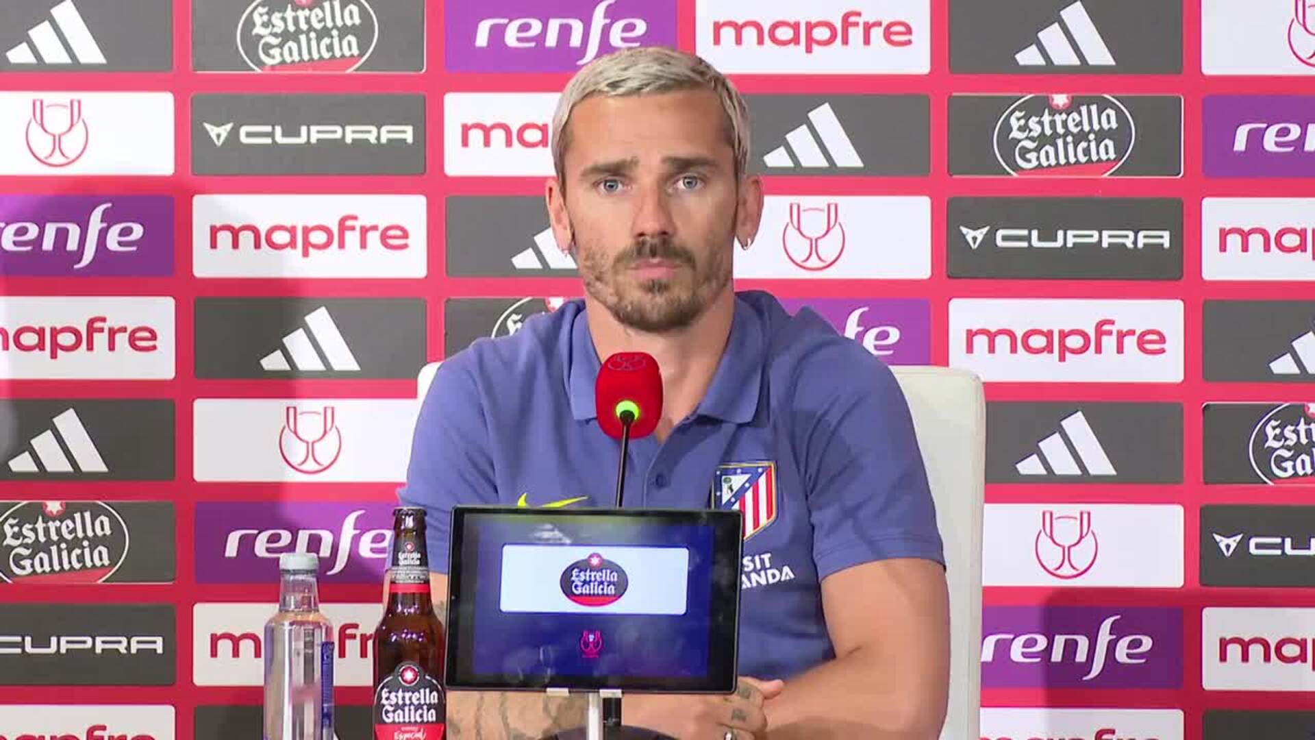 Griezmann: "No pienso en si será mi última final"