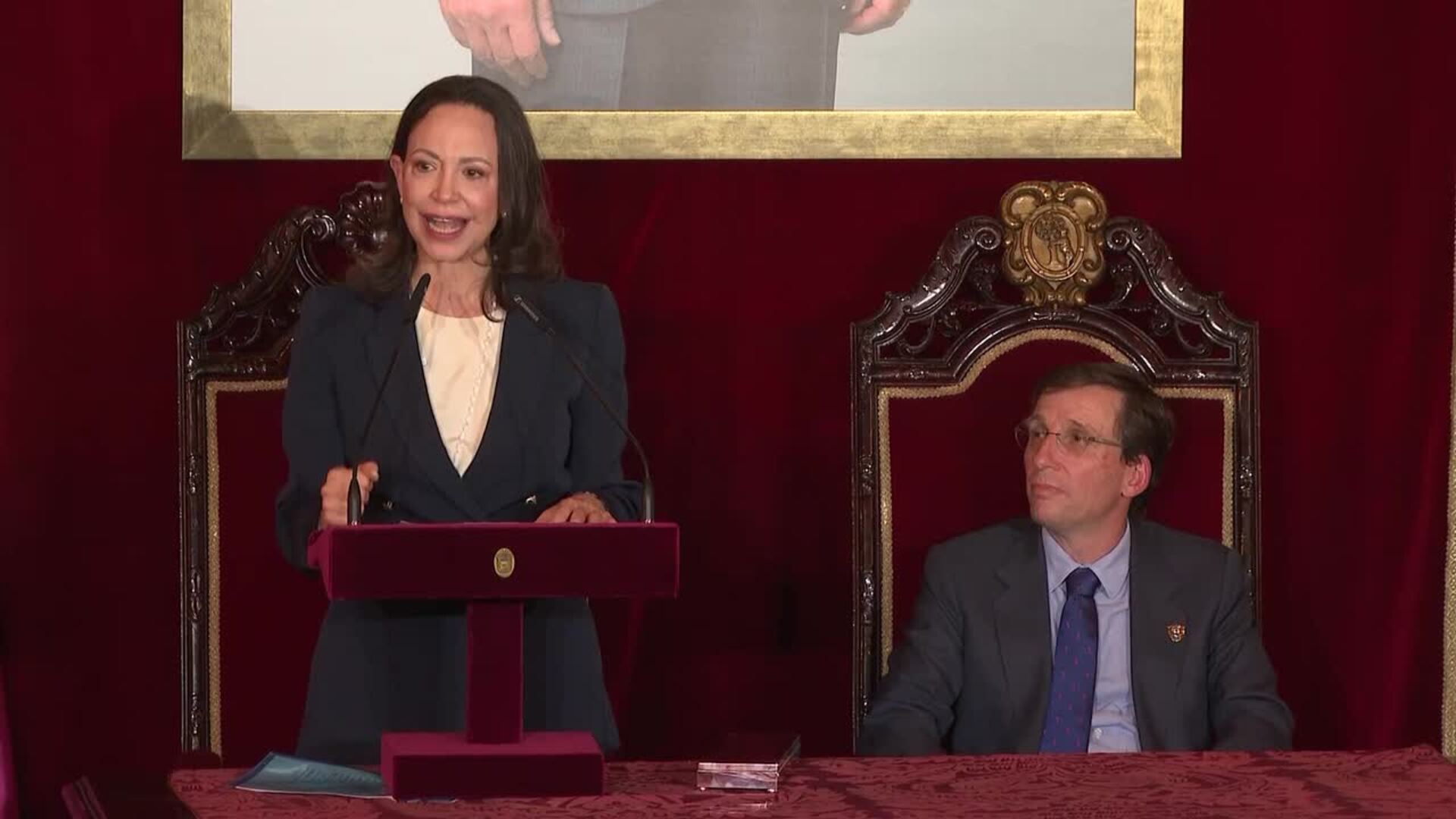 María Corina Machado reivindica el "reto" del voto en las urnas