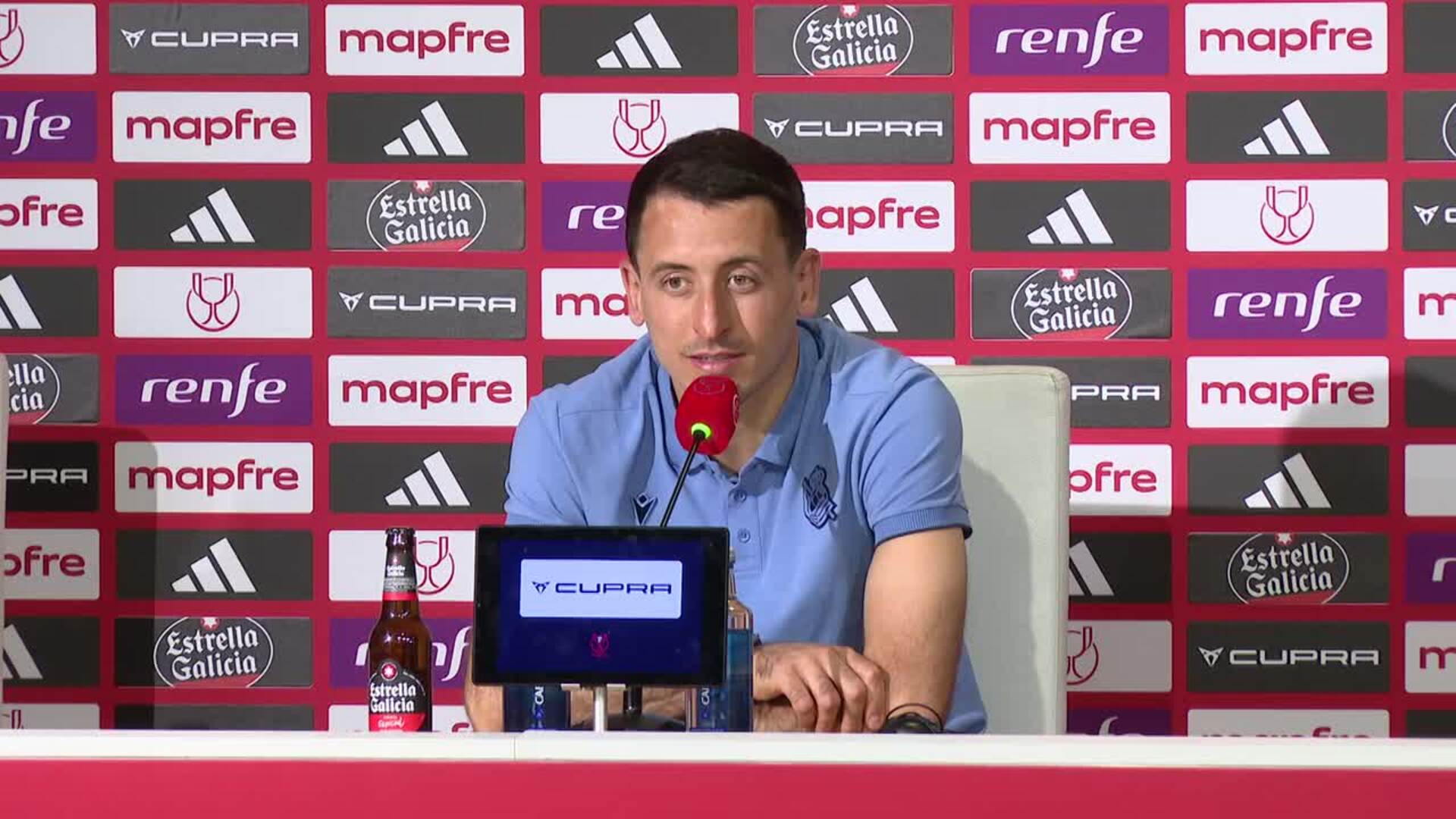 Oyarzabal: "Es positivo que se te muevan las tripas cuando llegas a momentos como éste"