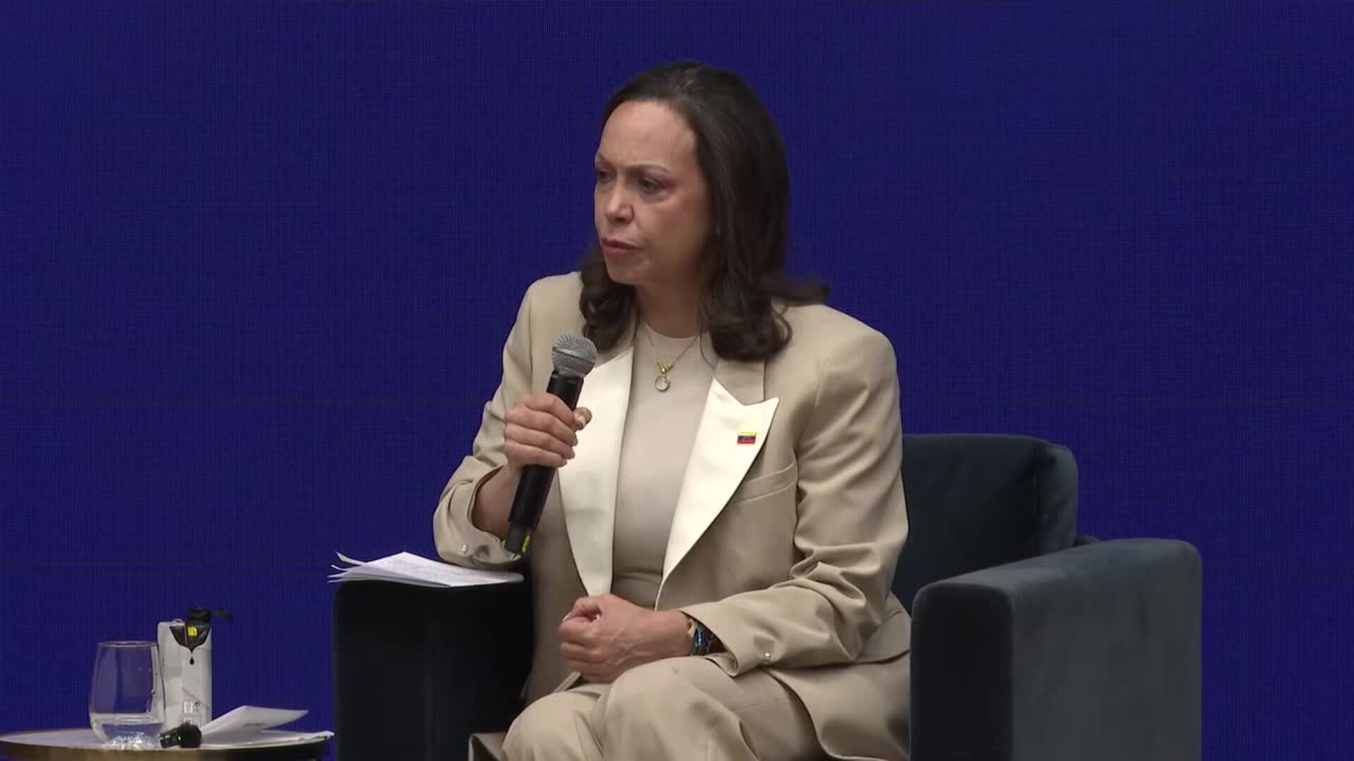 Machado confía en EEUU para regresar a Venezuela cuando se celebren "elecciones libres"