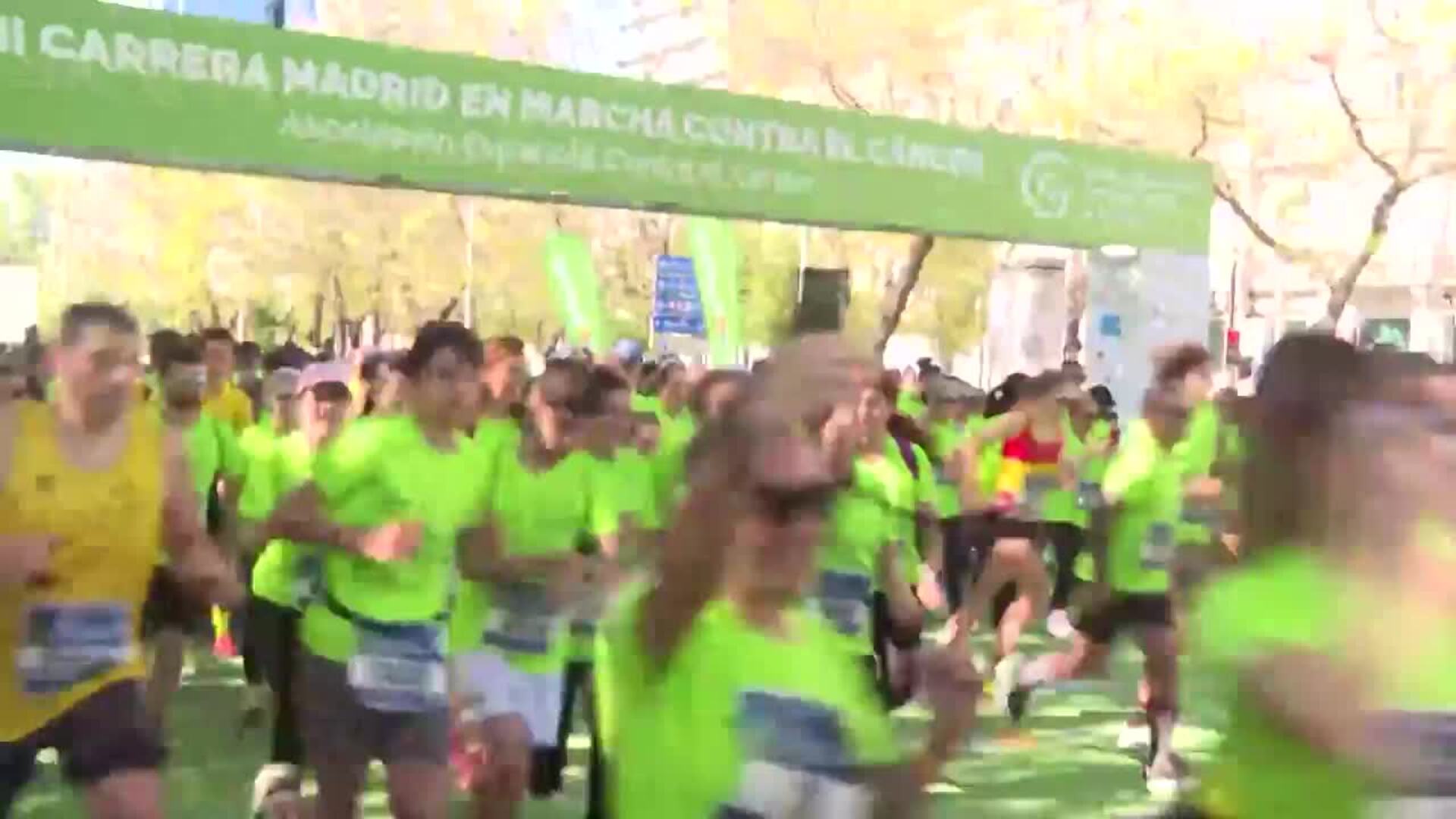 Más de 30.000 corredores participan en la Carrera Madrid en Marcha Contra el Cáncer
