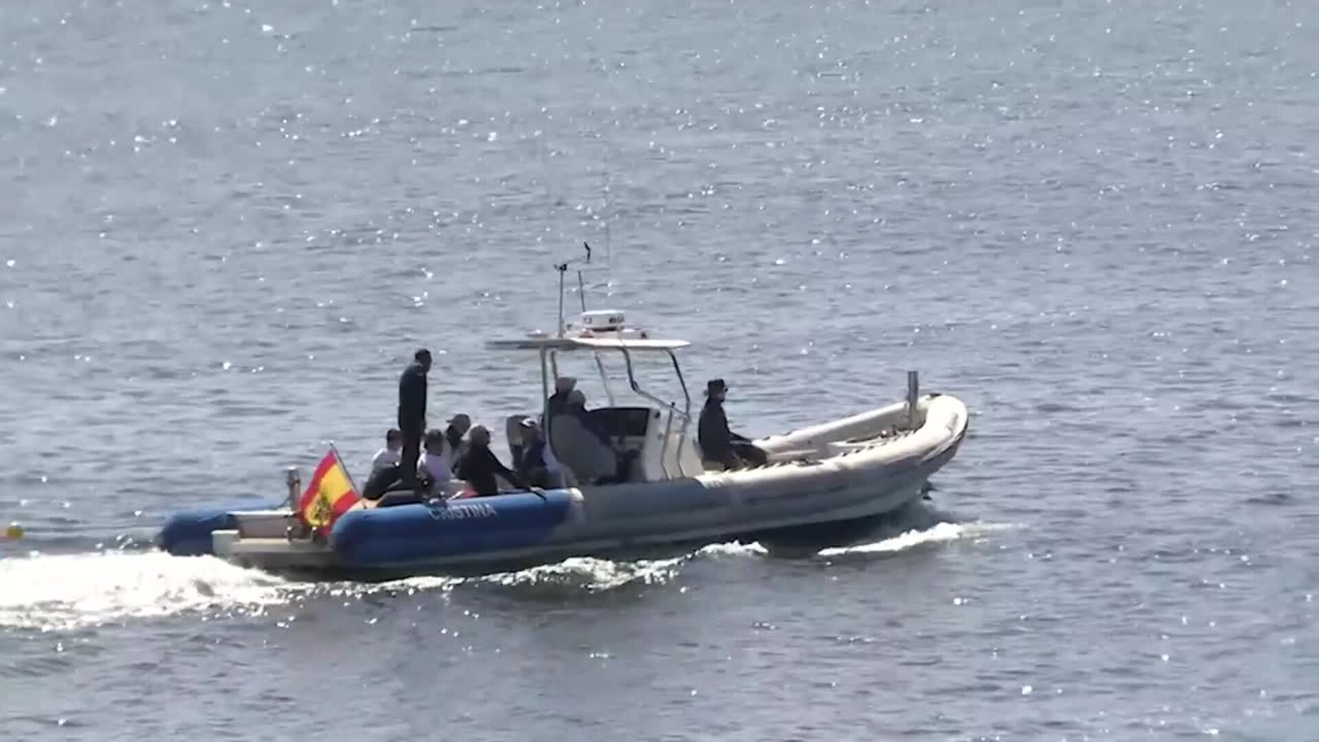 Juan Carlos I vuelve a navegar en Sanxenxo en la segunda jornada de regatas