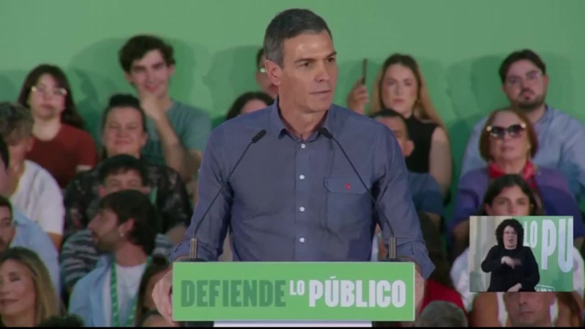 Sánchez critica la "hipocresía" del PP con los migrantes