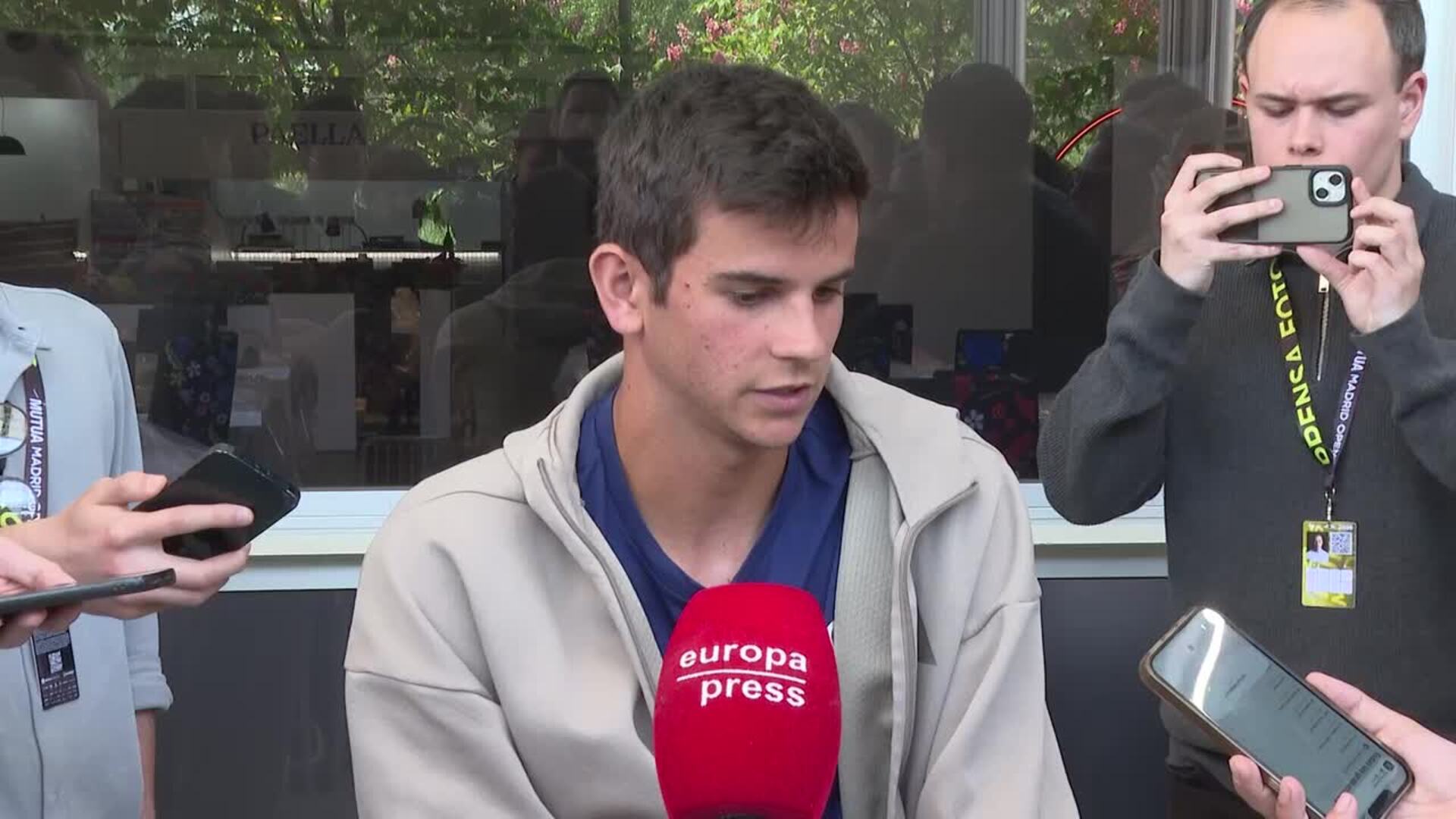 Rafa Jódar: "Tengo que ir torneo a torneo, todavía estoy descubriendo el circuito"