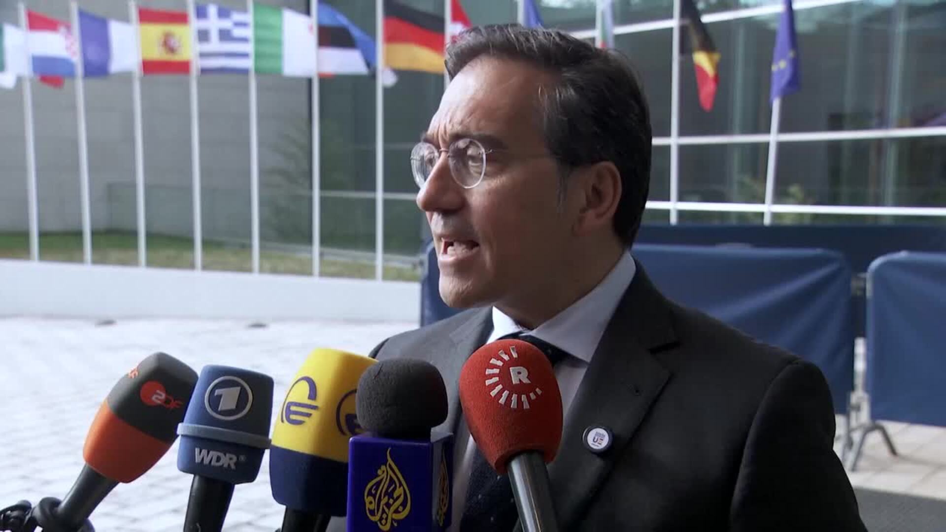 Albares reclama a sus socios de la UE firmeza contra Israel