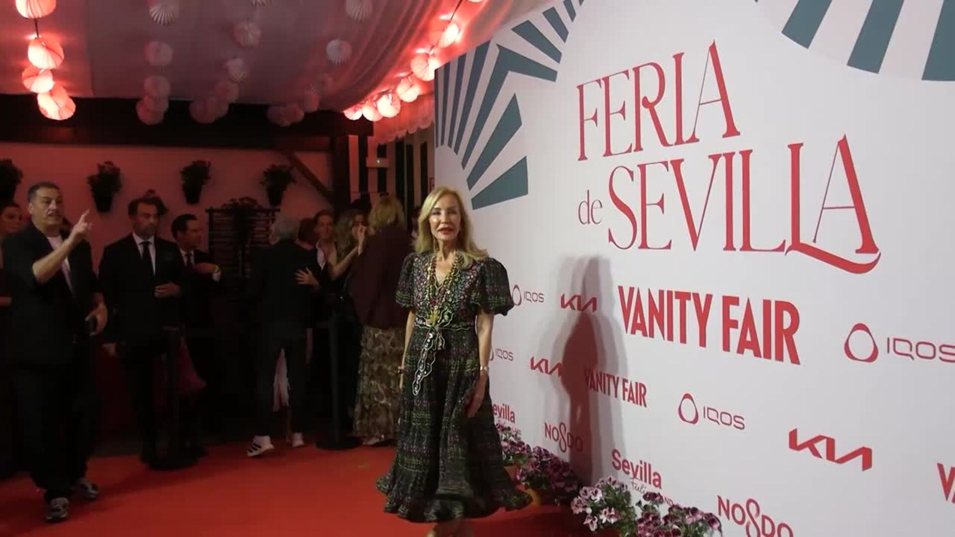 ¡Arranca la Feria de Abril! Los looks del 'Pescaíto': De Carmen Lomana a Virginia Troconis