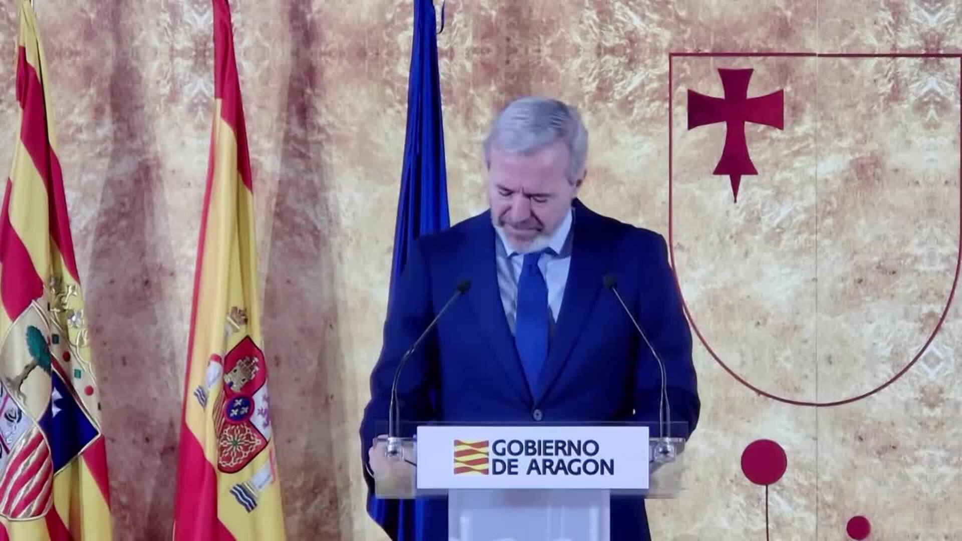 Azcón anuncia 'buenas noticias' para la provincia de Teruel en las próximas semanas