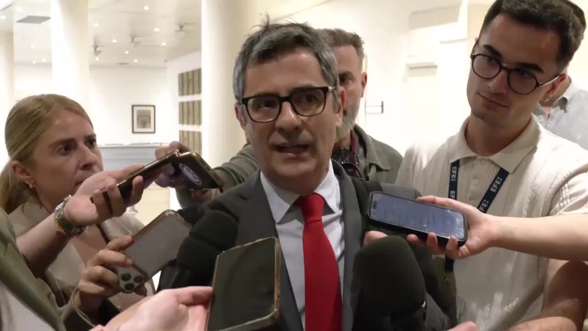 Bolaños subraya los cuatro acuerdos "históricos" alcanzados con la Iglesia en cinco años