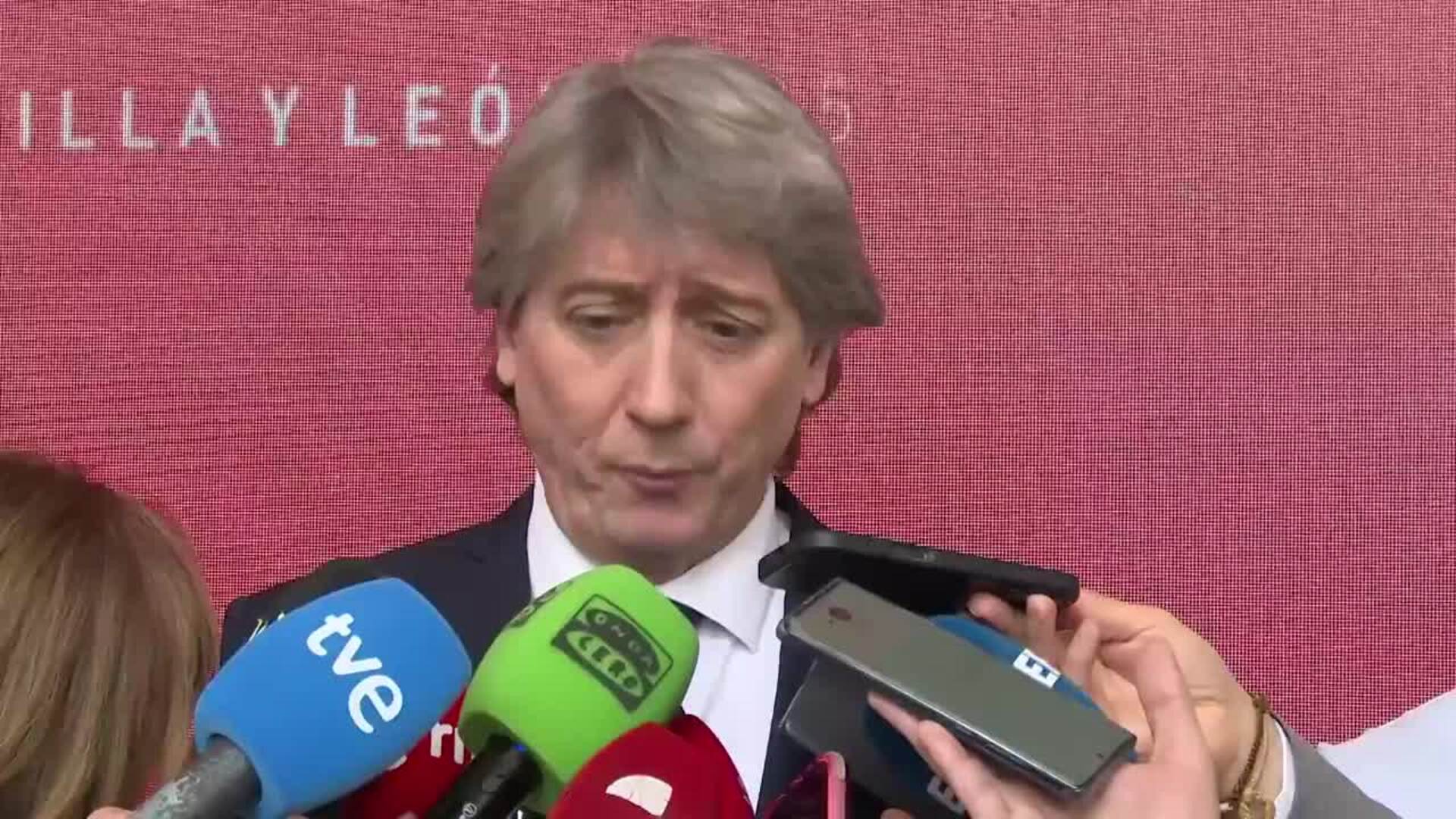 Martínez acusa a Mañueco de confundir un acto institucional para dar mensajes "partidistas"