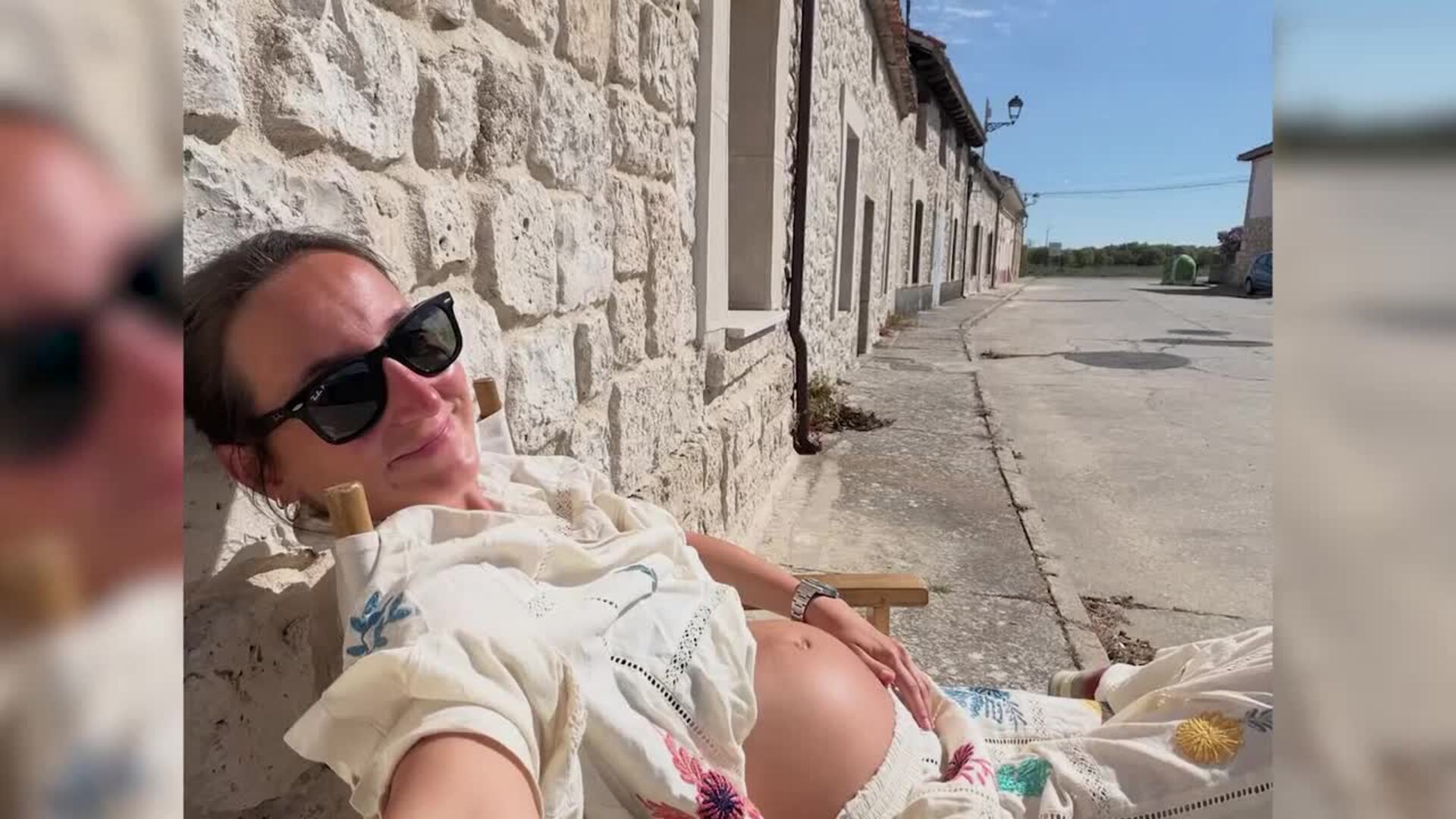 Lucía Pombo desvela el nombre compuesto y tradicional que han escogido para su hija