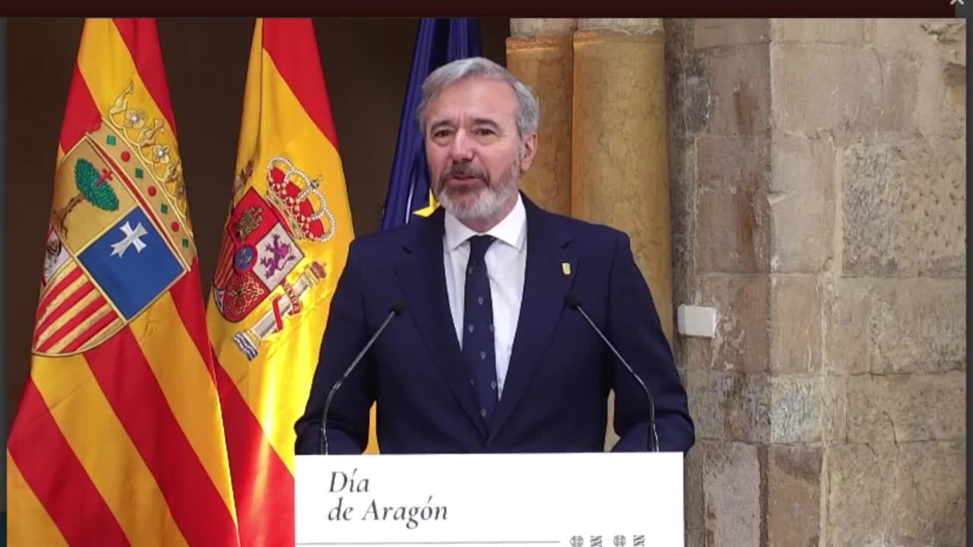 Azcón dice que el acuerdo PP-Vox dará "estabilidad" a Aragón para avanzar