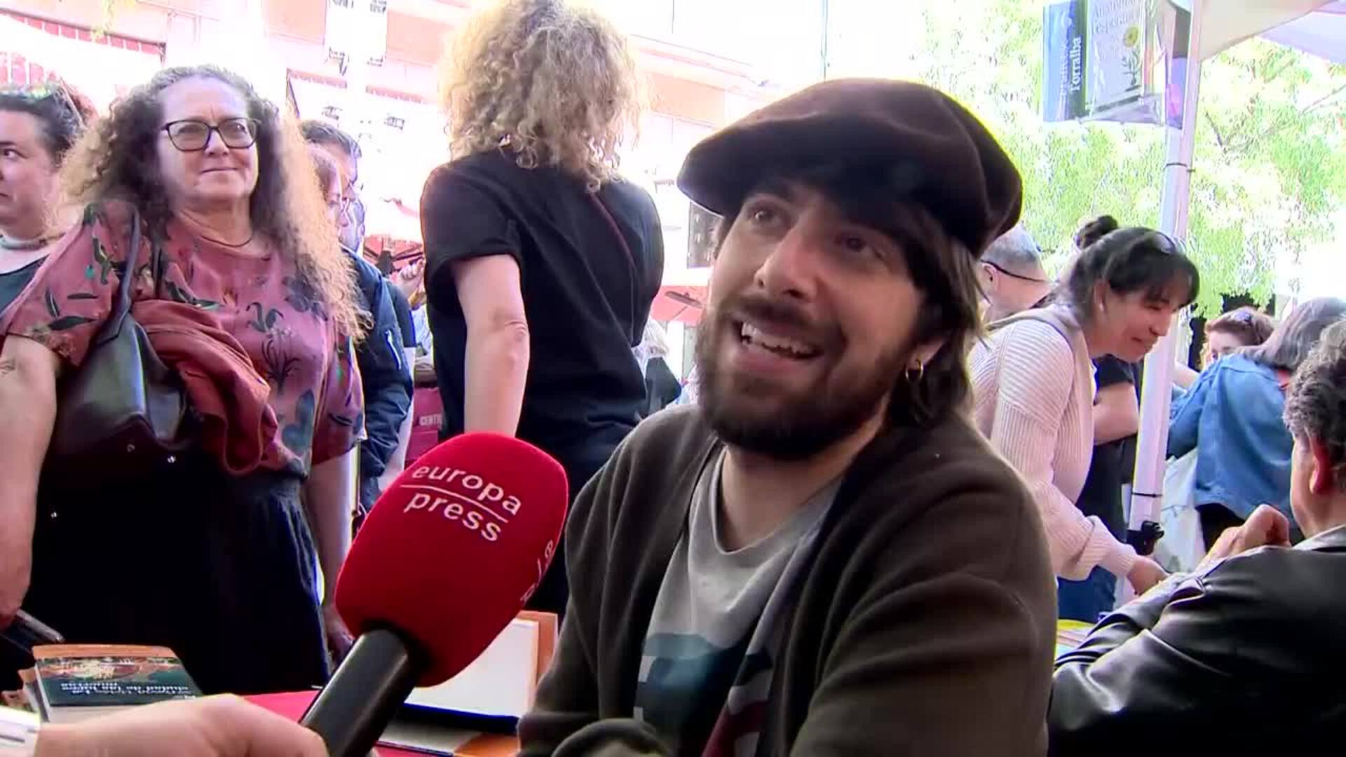 David Uclés afronta con ilusión la Diada de Sant Jordi: "He dormido 3 horas"