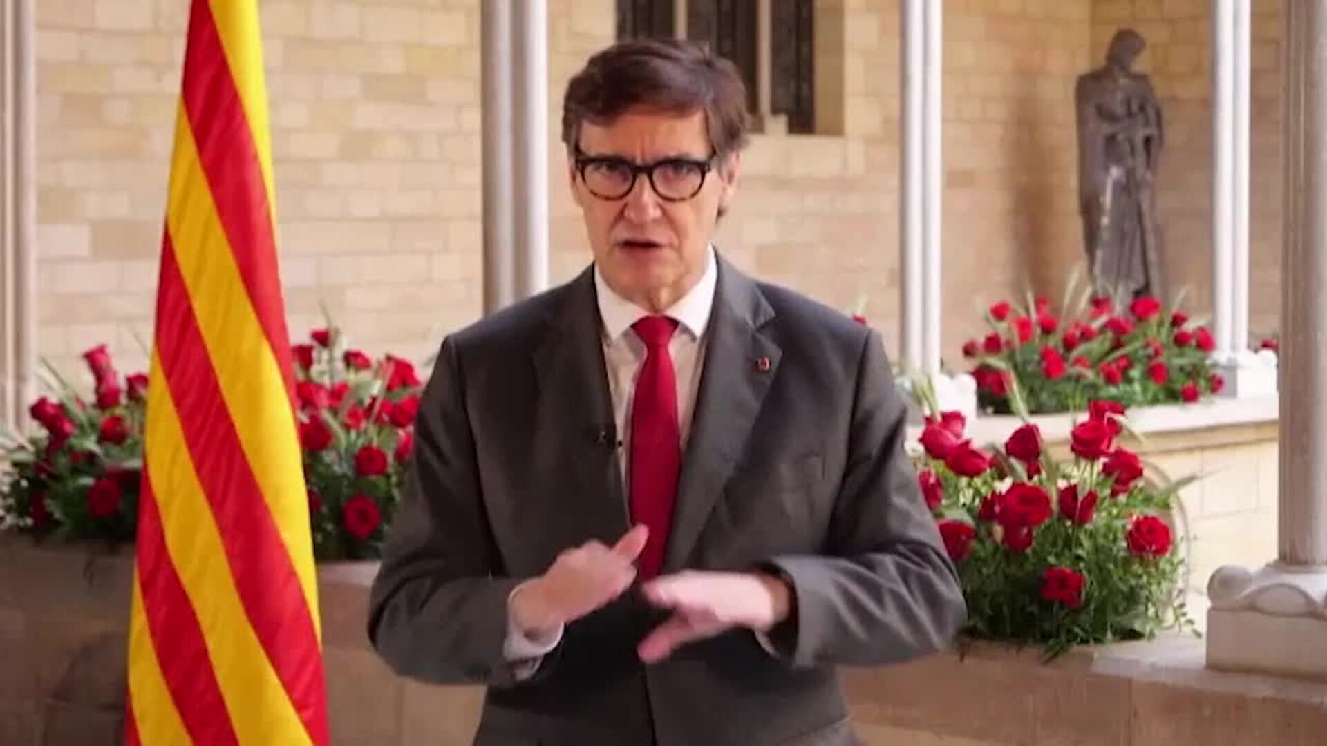 Illa ve en Sant Jordi un ejemplo "necesario" de fraternidad y humanidad de Catalunya al mundo