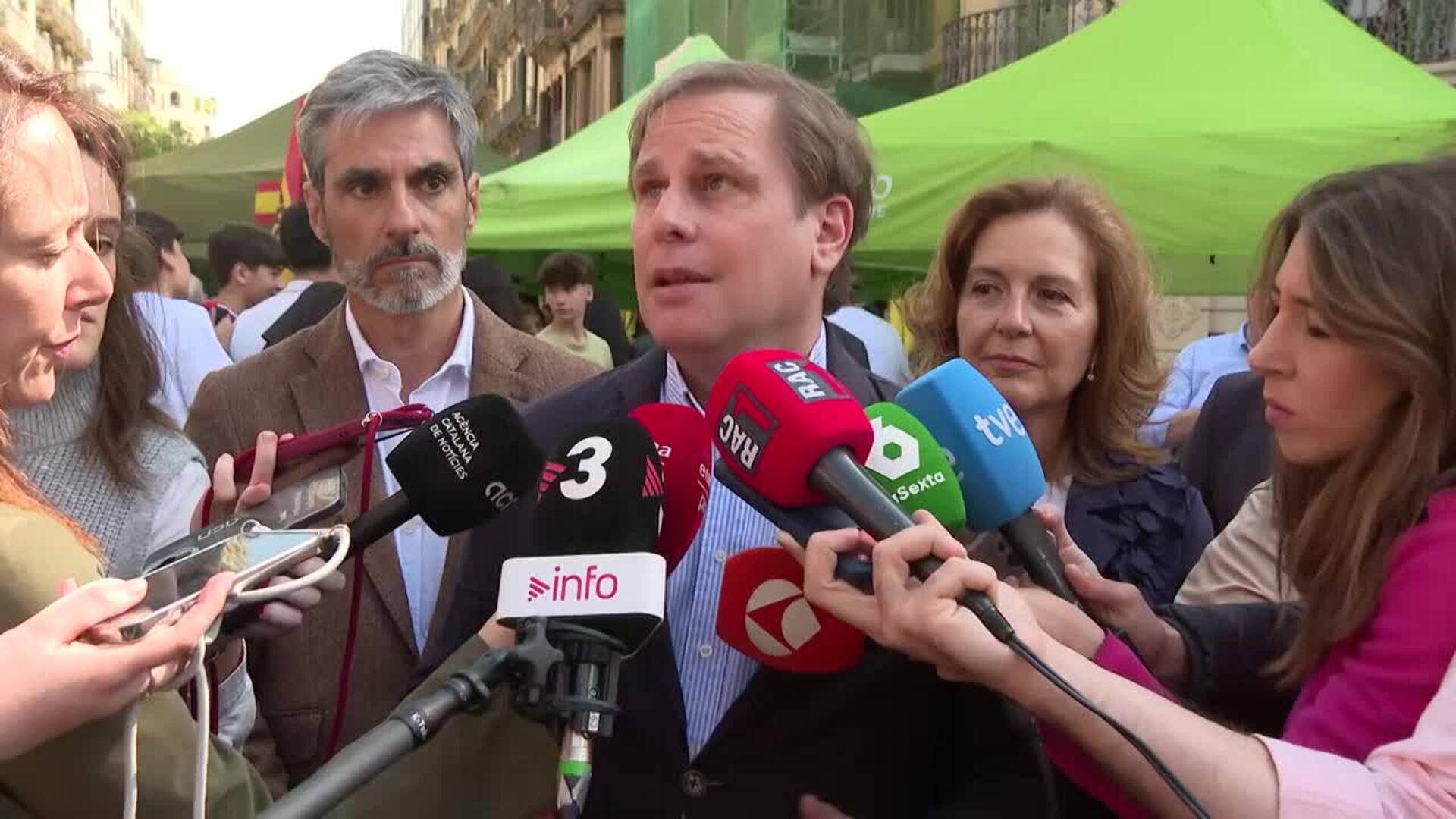 Joan Garriga (Vox) afirma que el pacto con el PP en Aragón evita "fronteras lingüísticas"