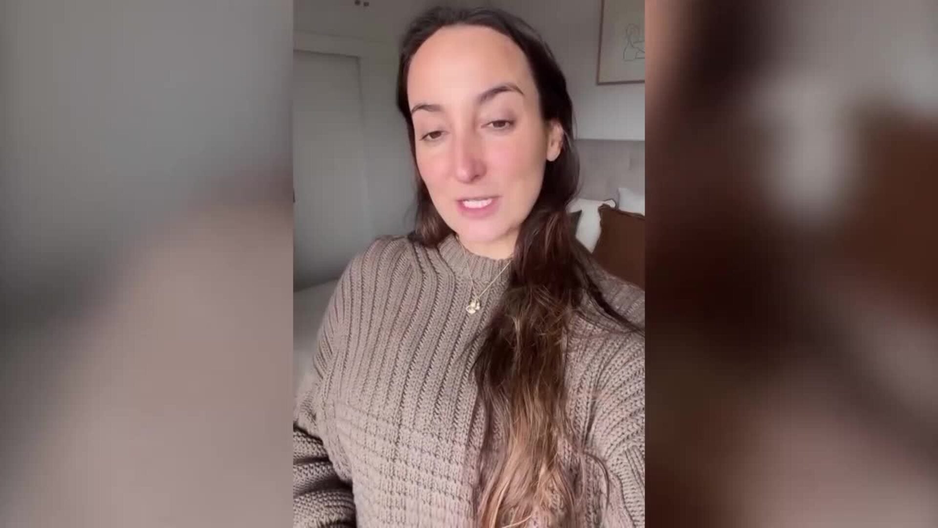 Lucía Pombo desvela el nombre compuesto y tradicional que han escogido para su hija
