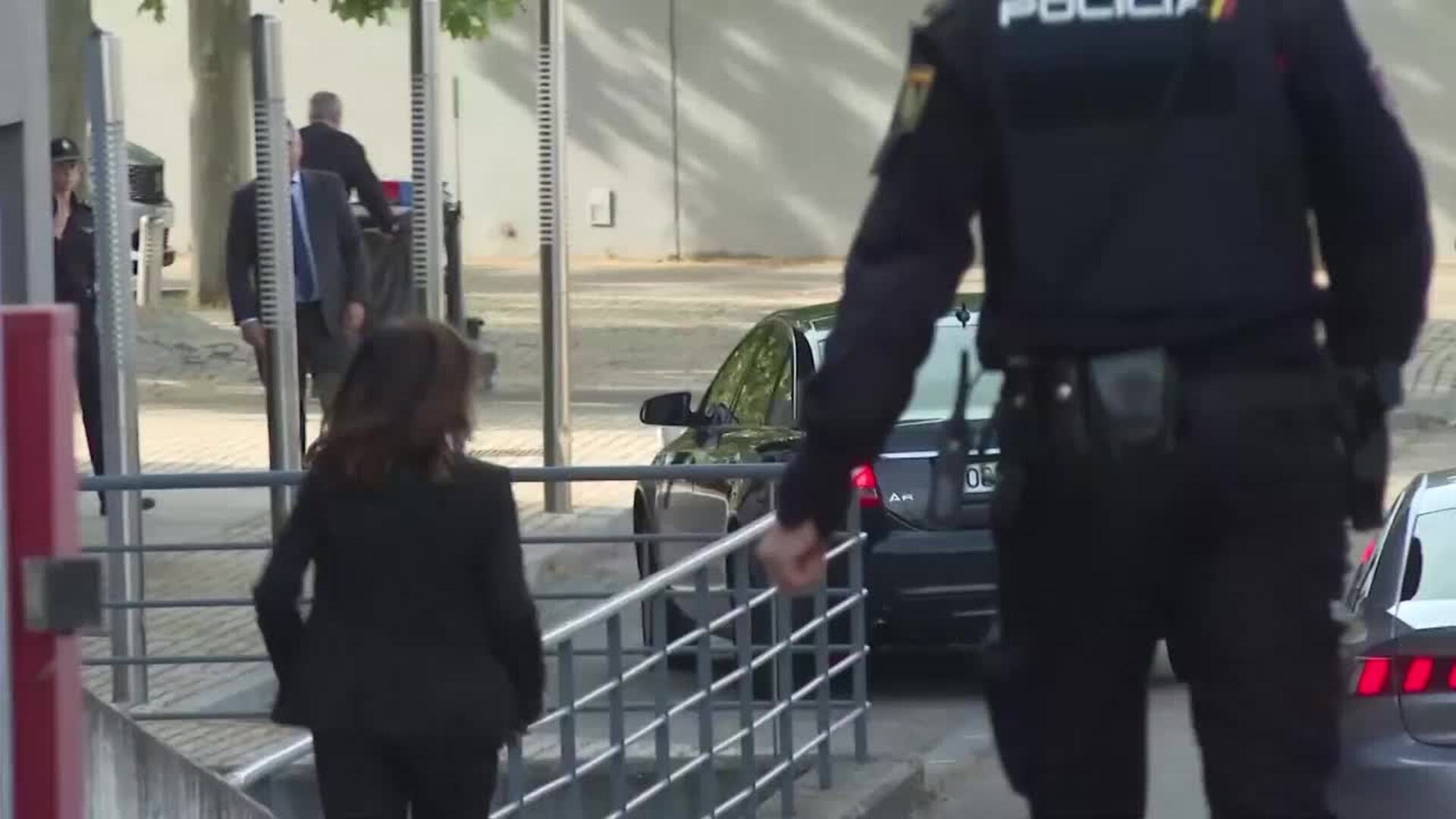 Mariano Rajoy llega a la Audiencia Nacional para declarar en el juicio del caso 'Kitchen'