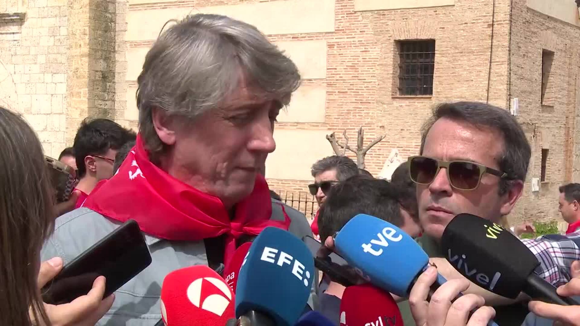 Martínez ve la "prioridad nacional" como la "línea roja" por la que "no debería pasar Mañueco"
