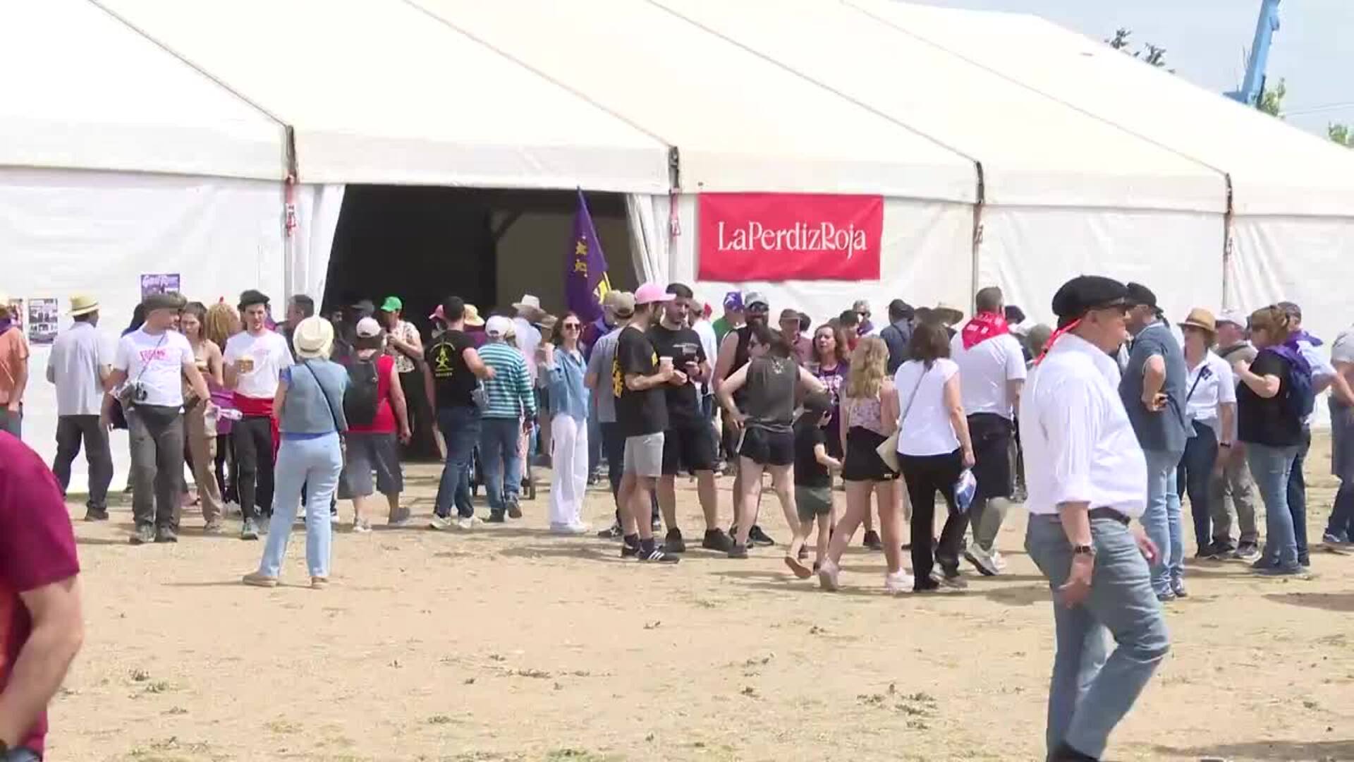 Miles de personas reivindican el espíritu comunero en Villalar