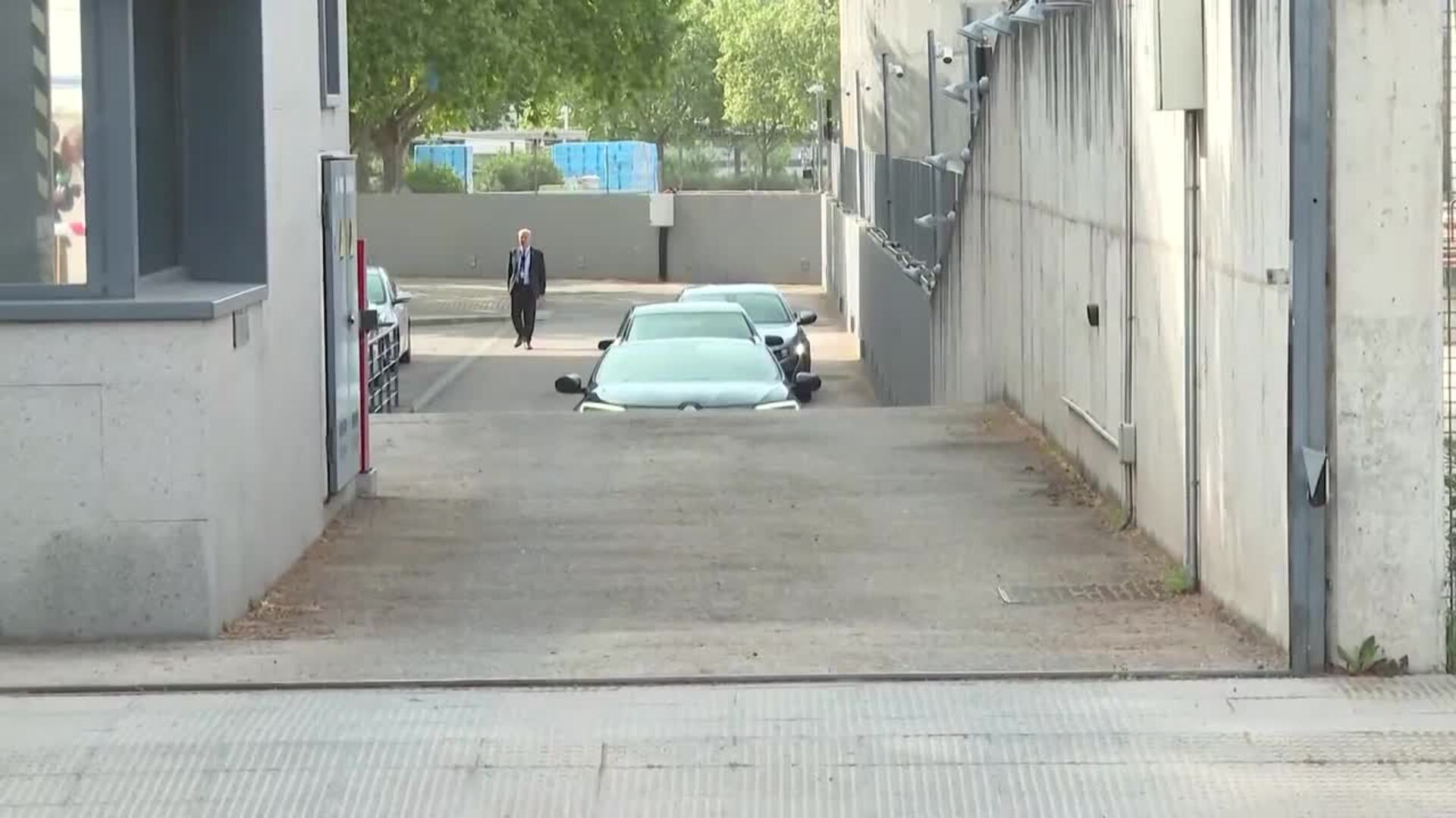 Rajoy sale de la Audiencia Nacional tras su declaración en el juicio de la 'Operación Kitchen'