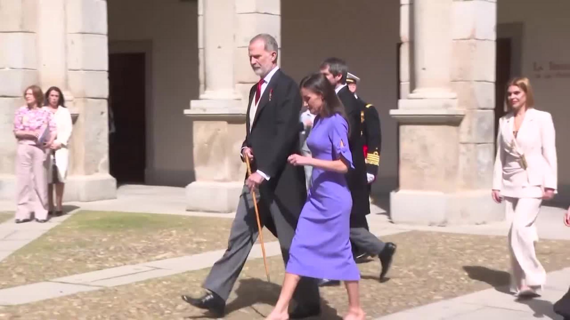 Los Reyes presiden la entrega del Premio Cervantes 2025
