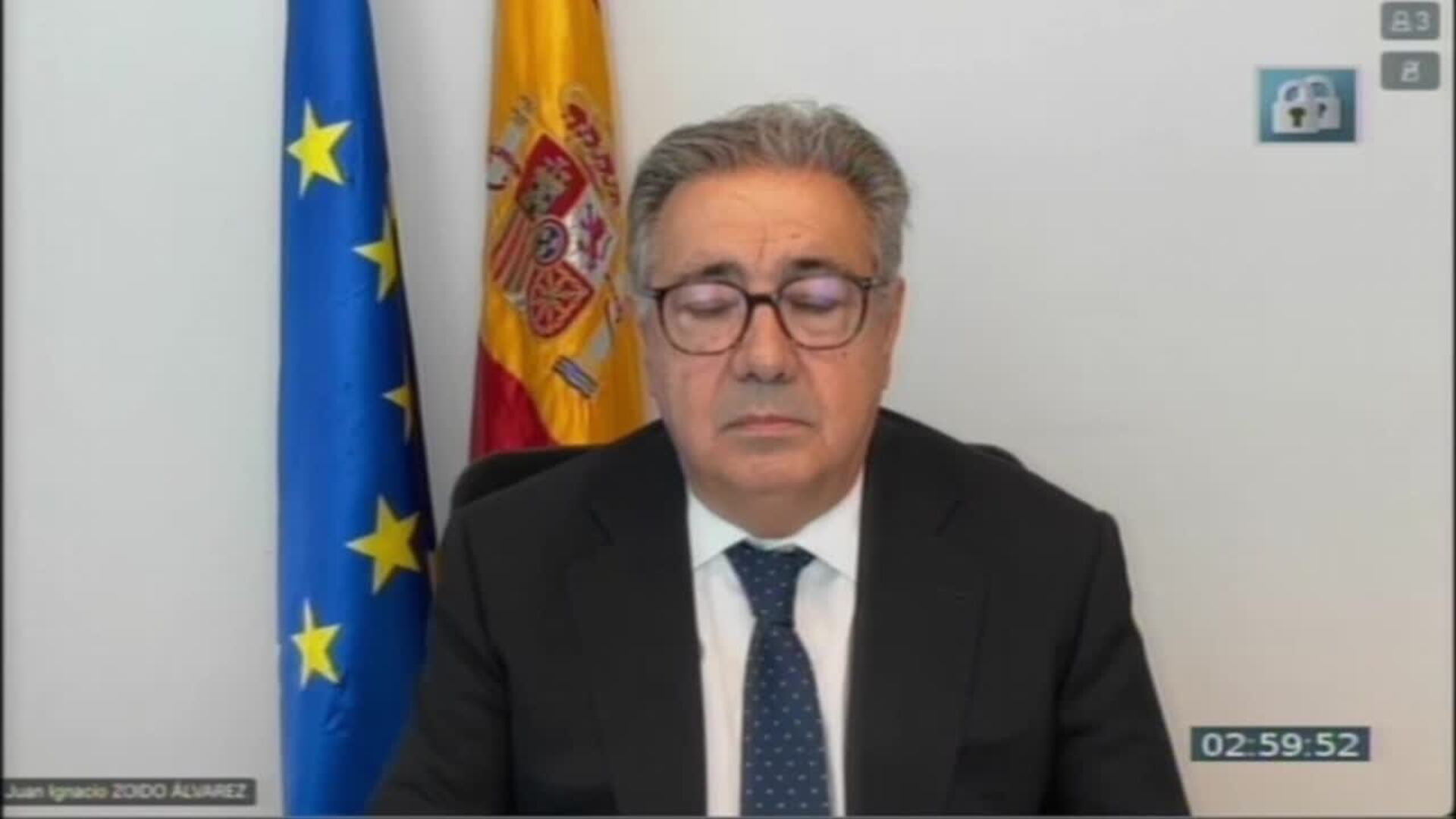 Zoido niega haber tenido conocimiento del caso Kitchen ni de seguimientos a Bárcenas