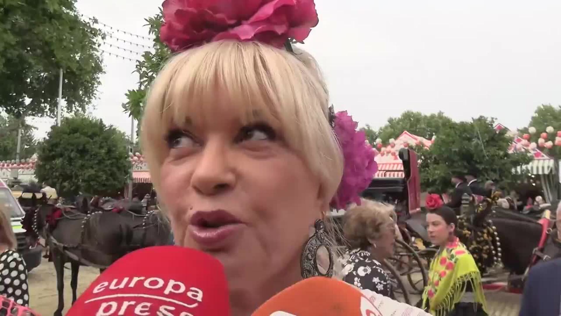 Bárbara Rey evita pronunciarse sobre las visitas de Juan Carlos I a España