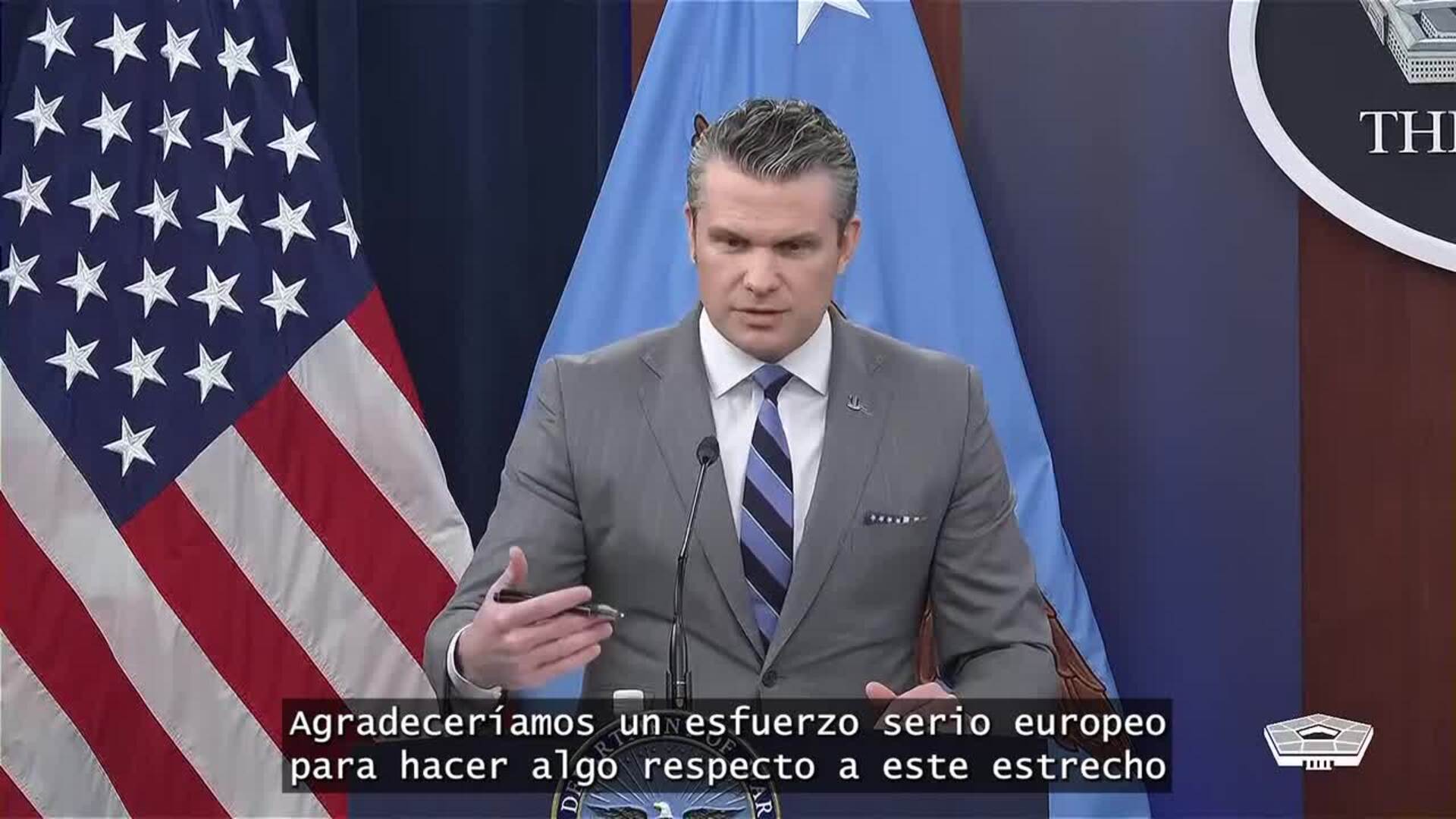 EEUU desdeña la "absurda" cumbre de Reino Unido y Francia para una misión en Ormuz