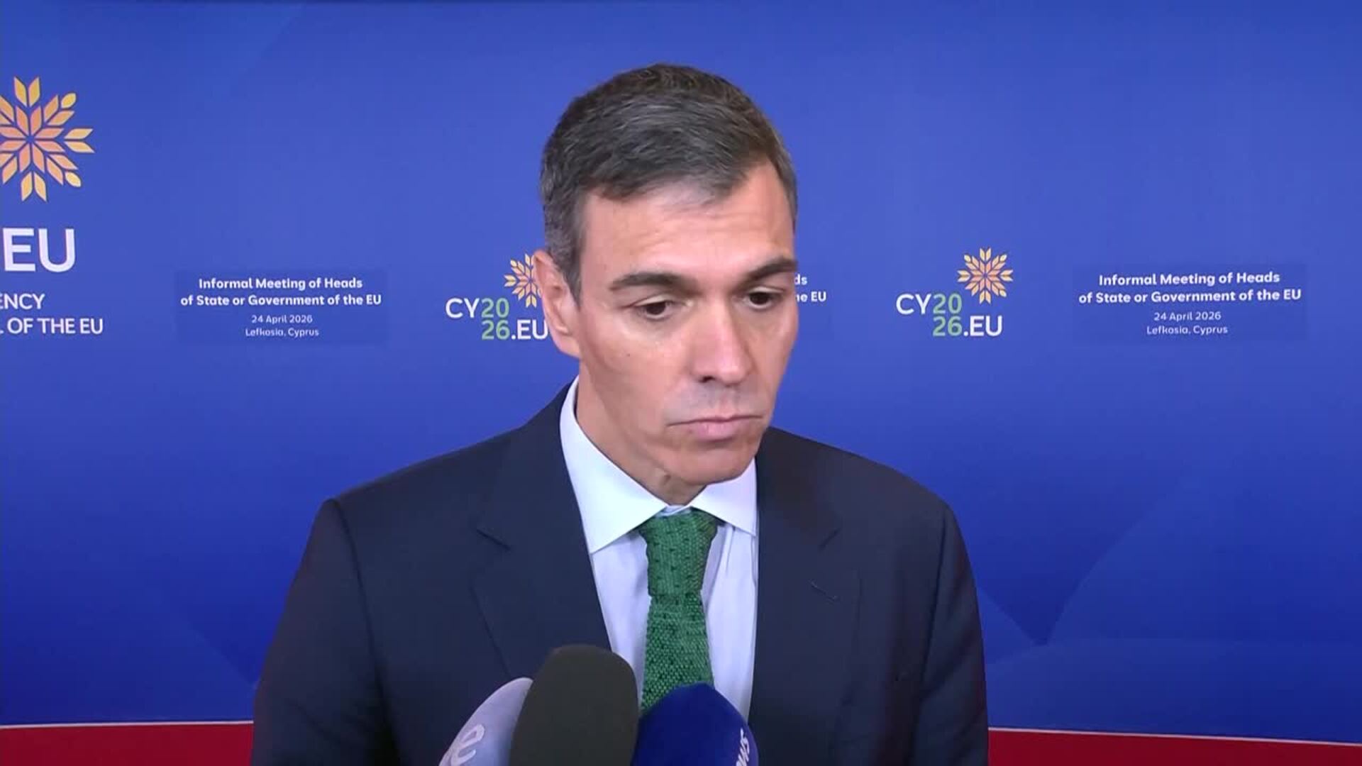 Sánchez responde a EEUU sobre expulsar a España de la OTAN: "No trabajamos sobre mails"
