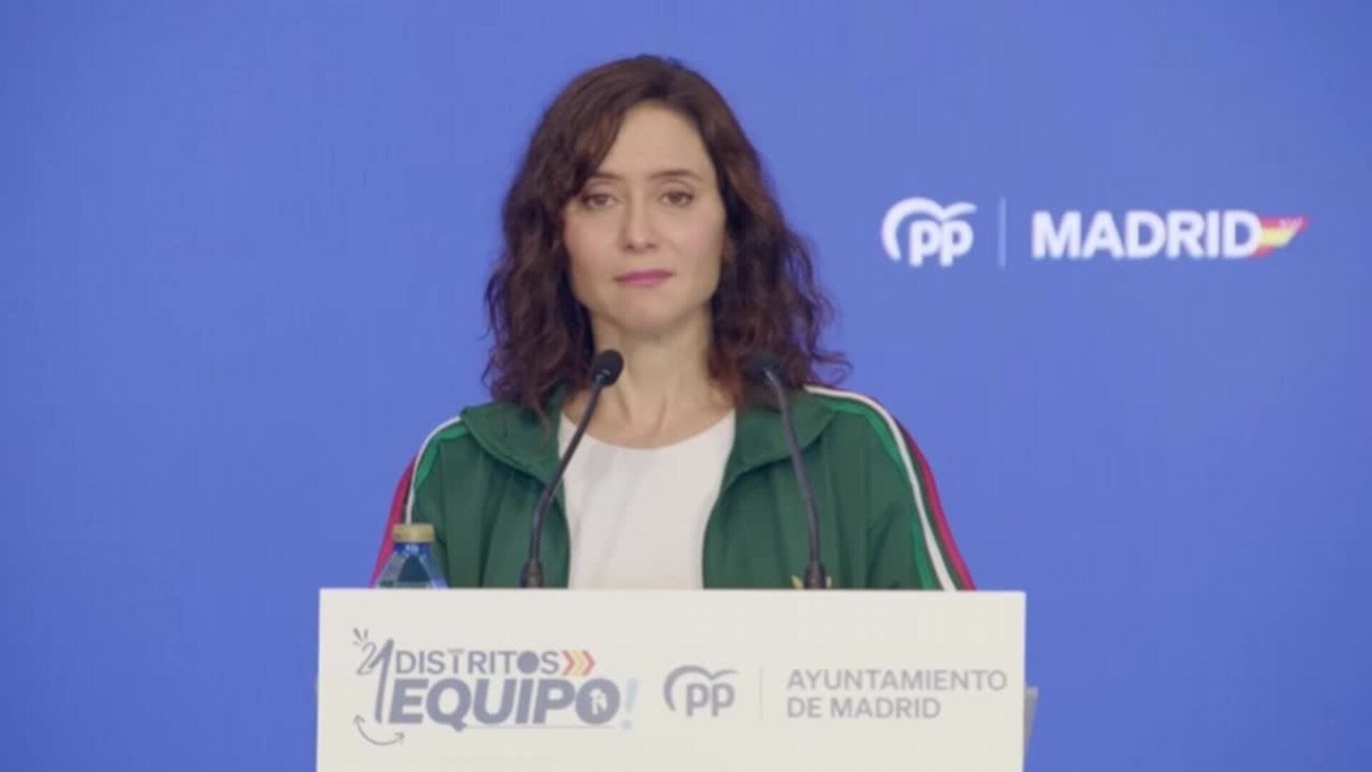 Ayuso reivindica a un Madrid "indómito ante el terror" pese al "yugo" del Gobierno
