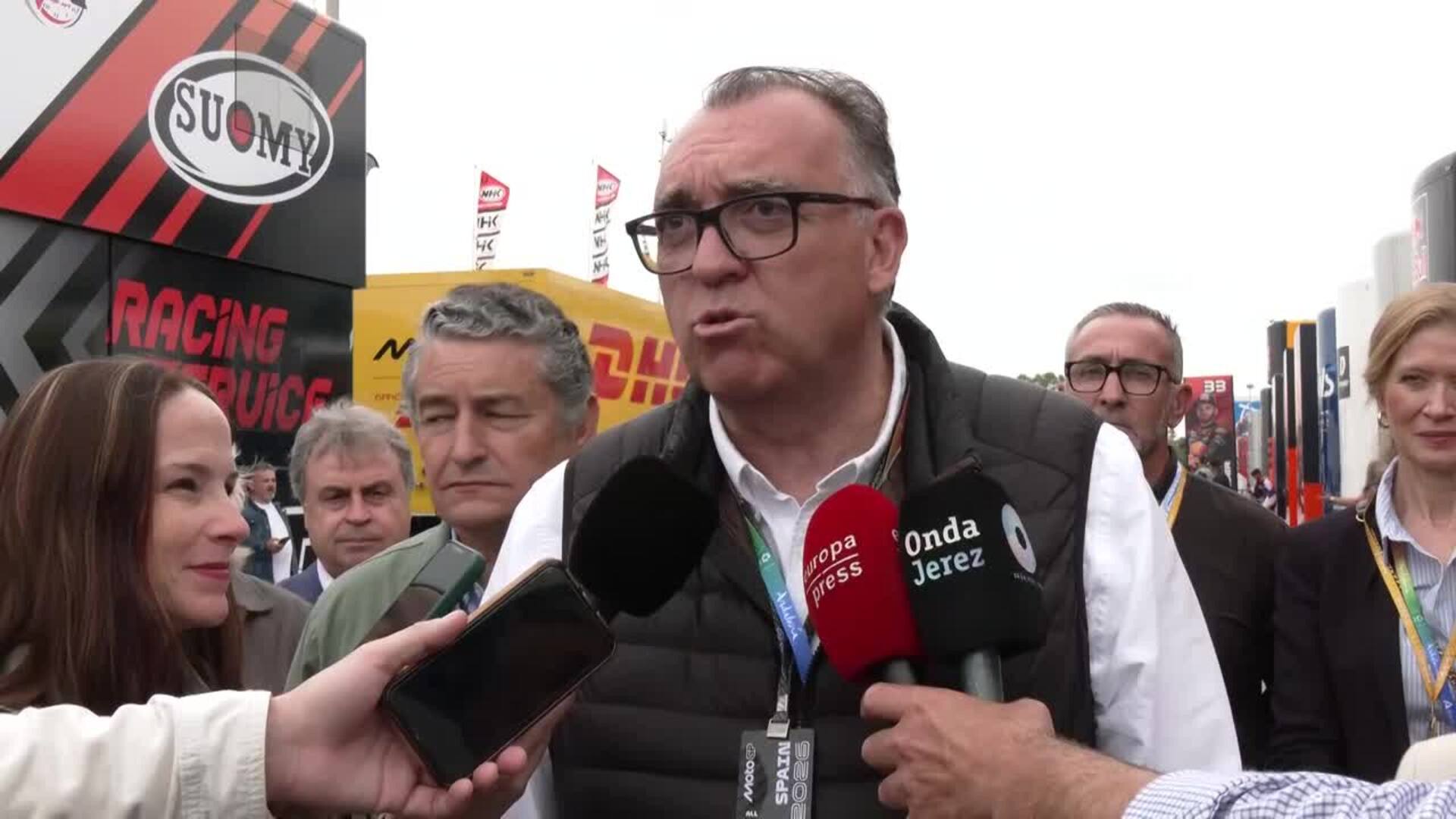 Bernal destaca el grado de fidelidad al destino del visitante al mundial de Moto GP en Jerez