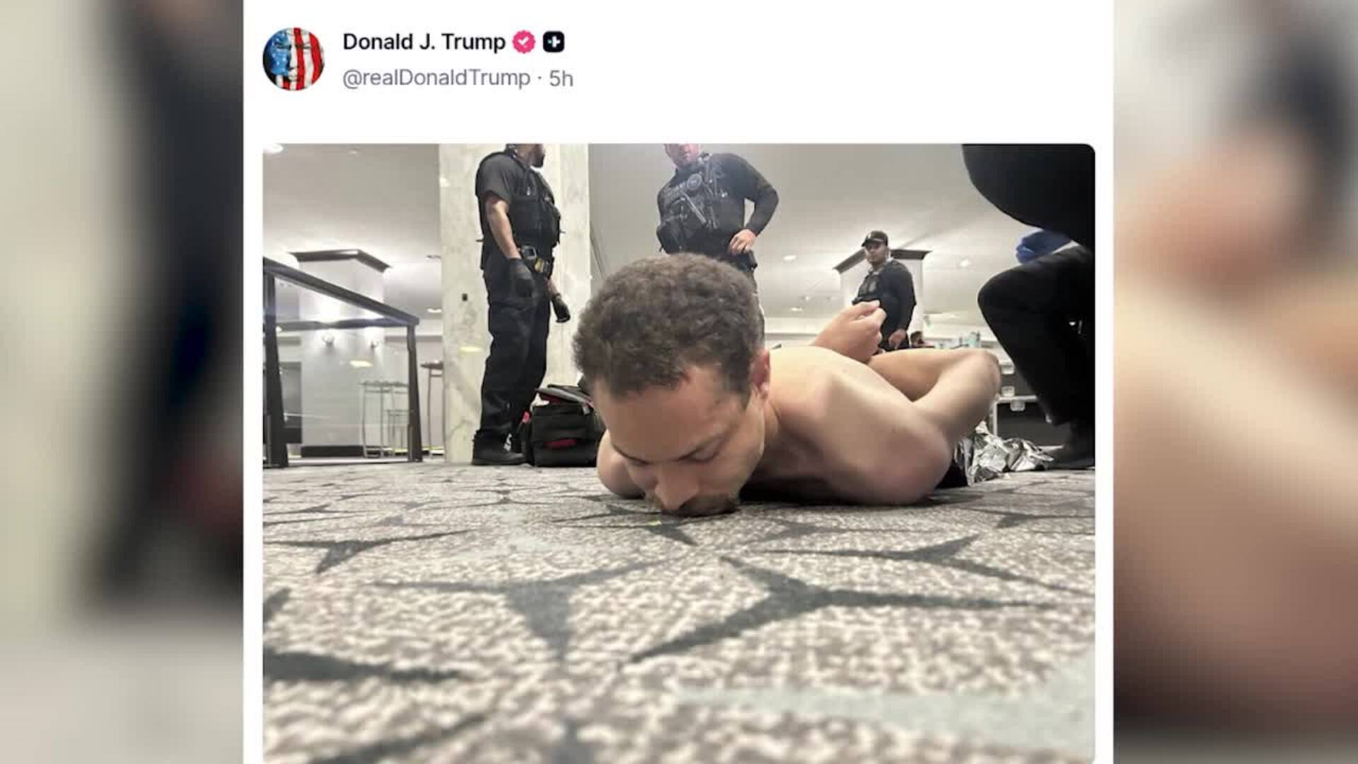 Trump es evacuado de la Cena de Corresponsales tras un intento de ataque