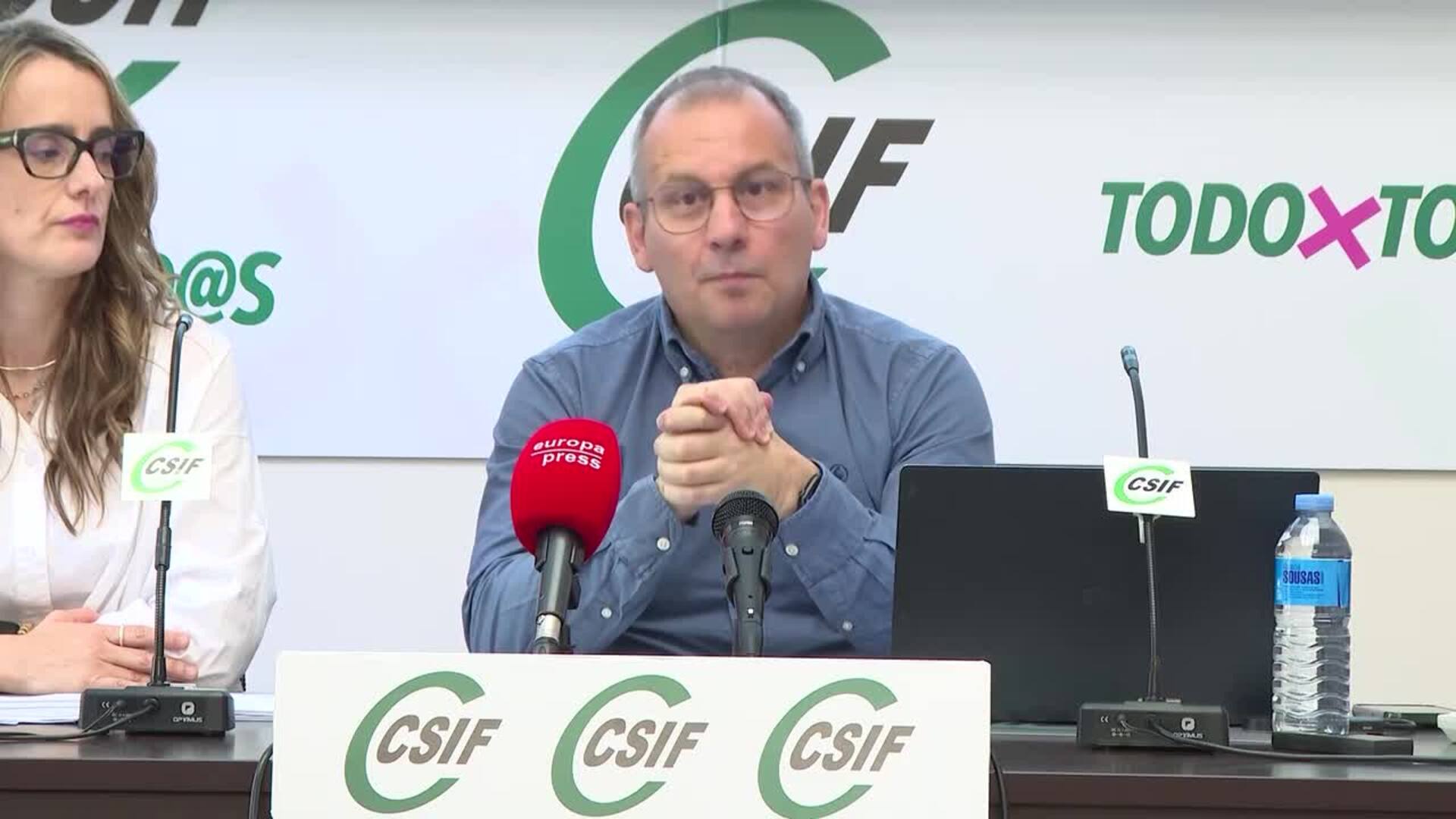 CSIF denuncia inversión "ineficaz" y "abuso" de temporalidad en el sistema educativo español