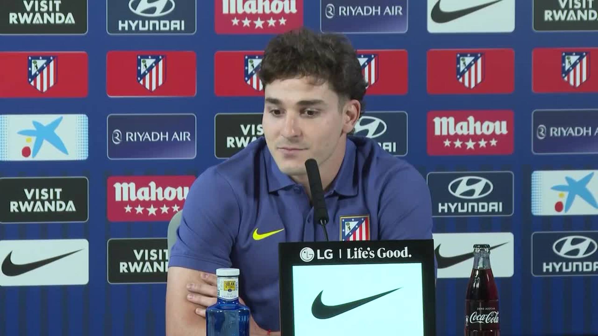 Julián Álvarez: "La historia la queremos escribir nosotros"