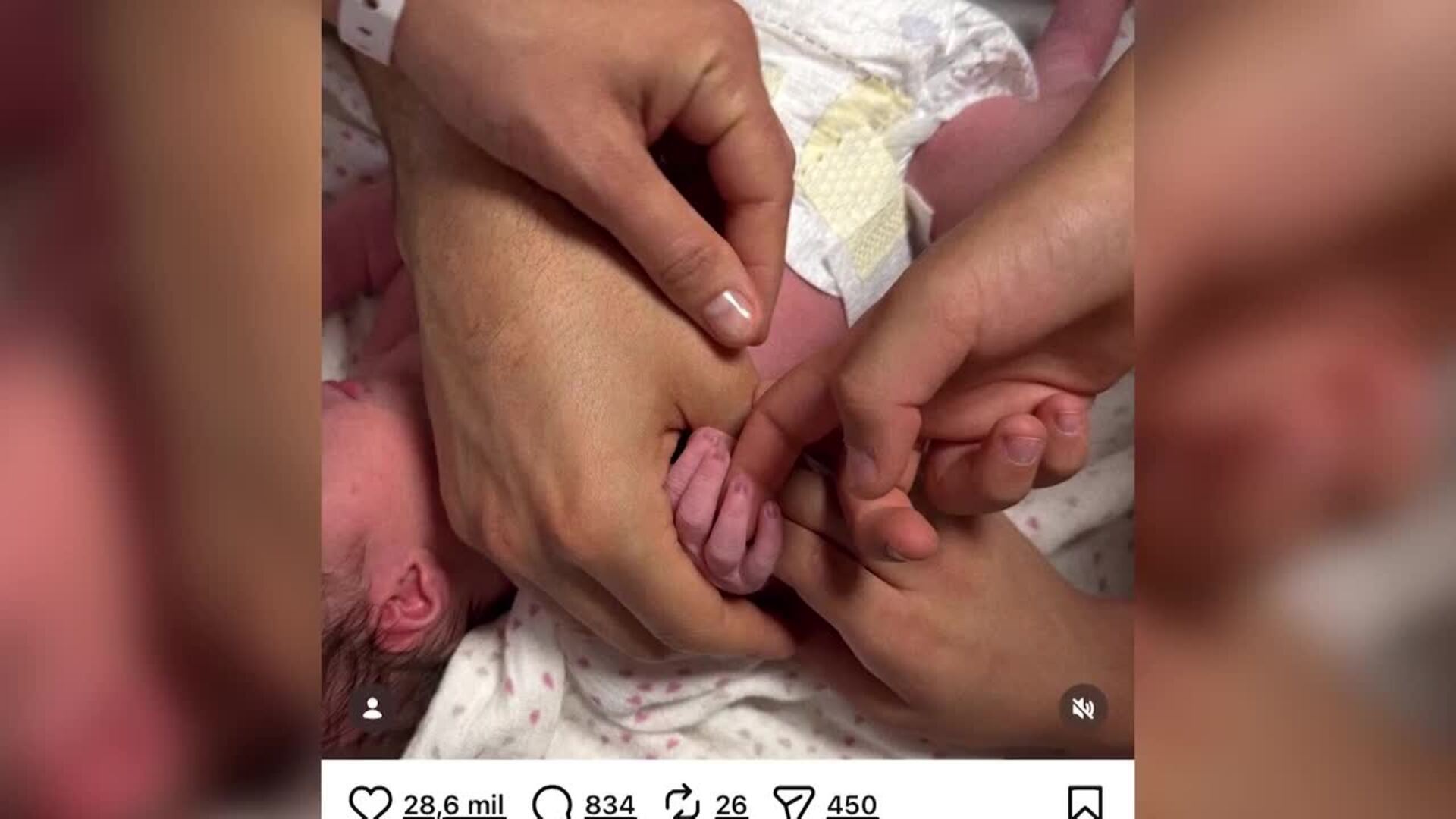 Malena Costa reaparece tras dar a luz dando un paseo con su tercera hija, Margot