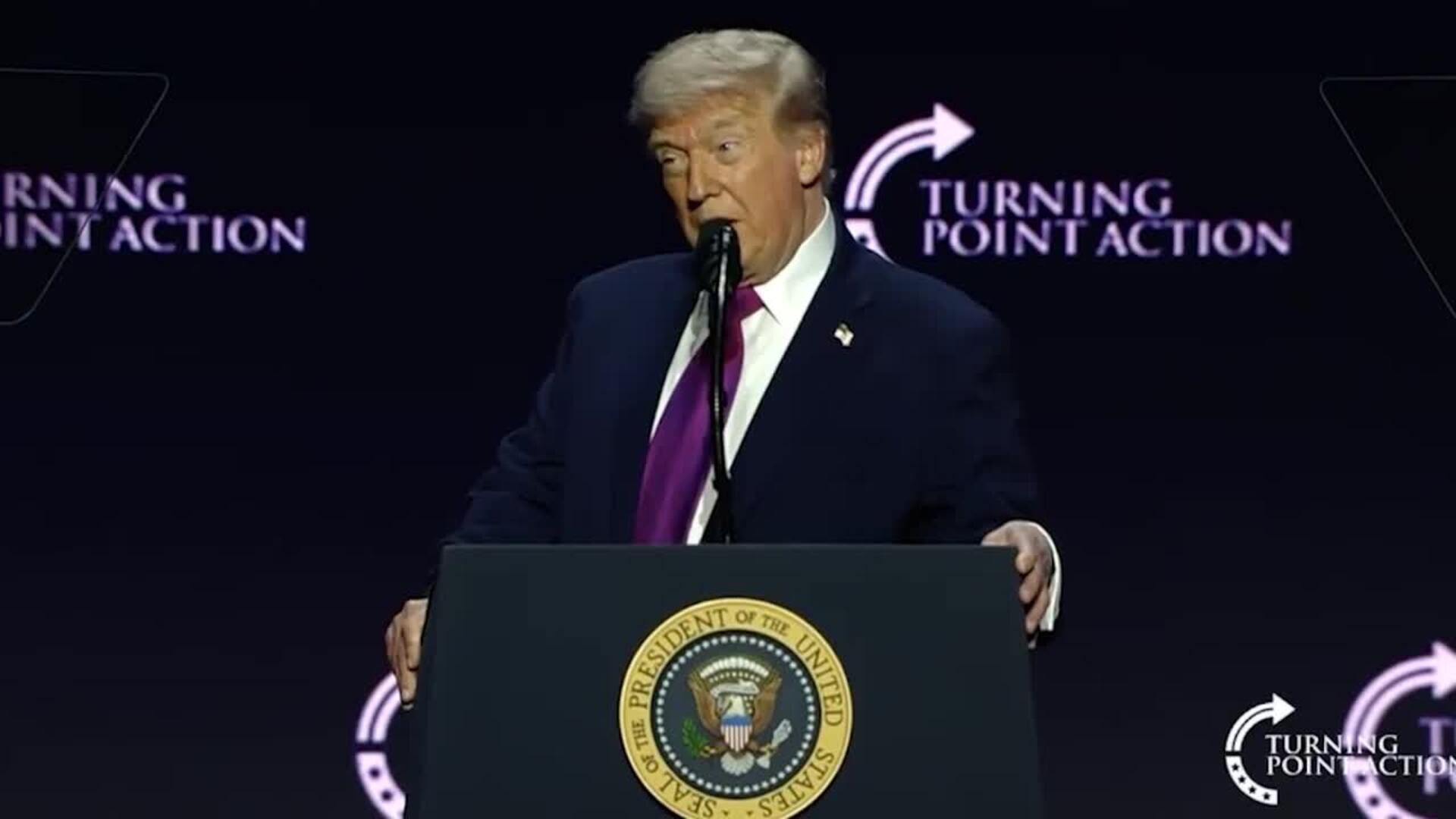 Trump asegura que la violencia política "siempre ha estado" presente en EEUU