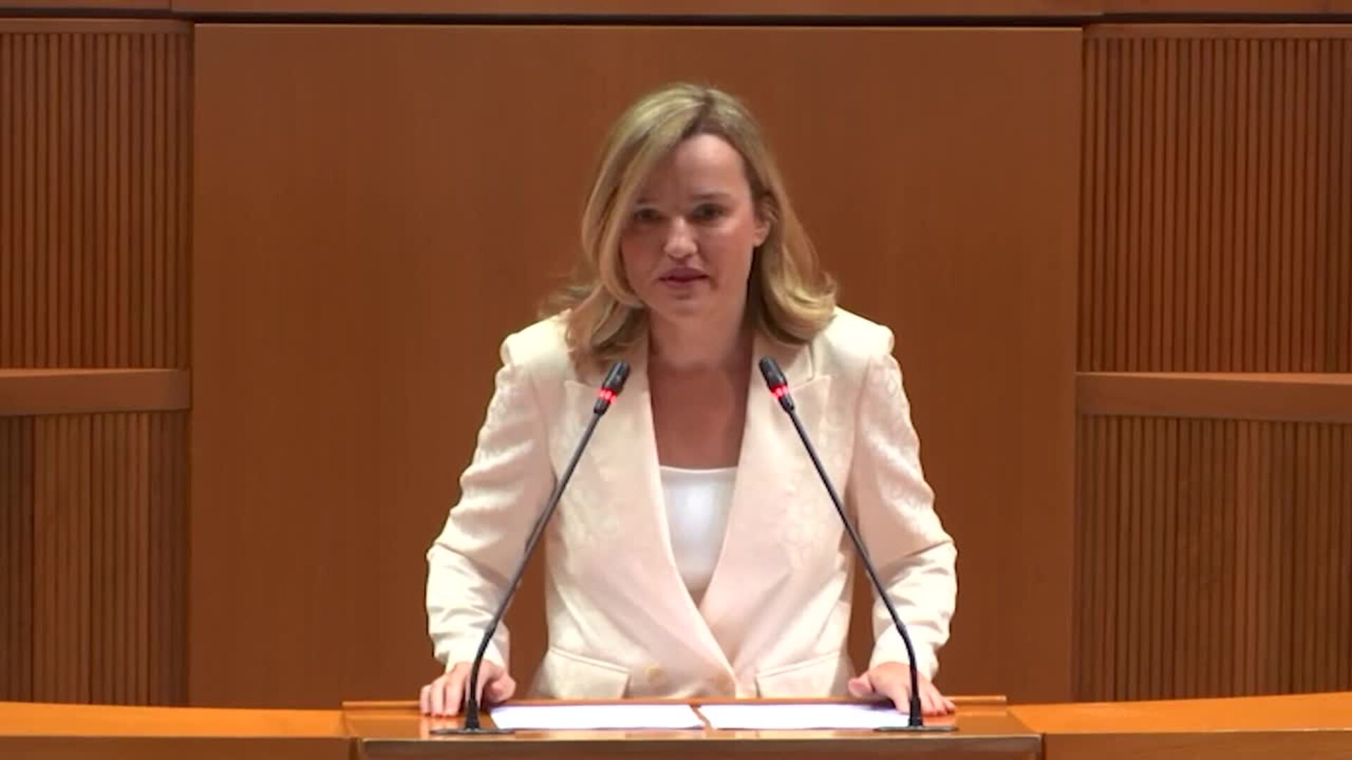 Alegría (PSOE): El pacto PP-Vox va a "segregar entre aragoneses de primera y de segunda"