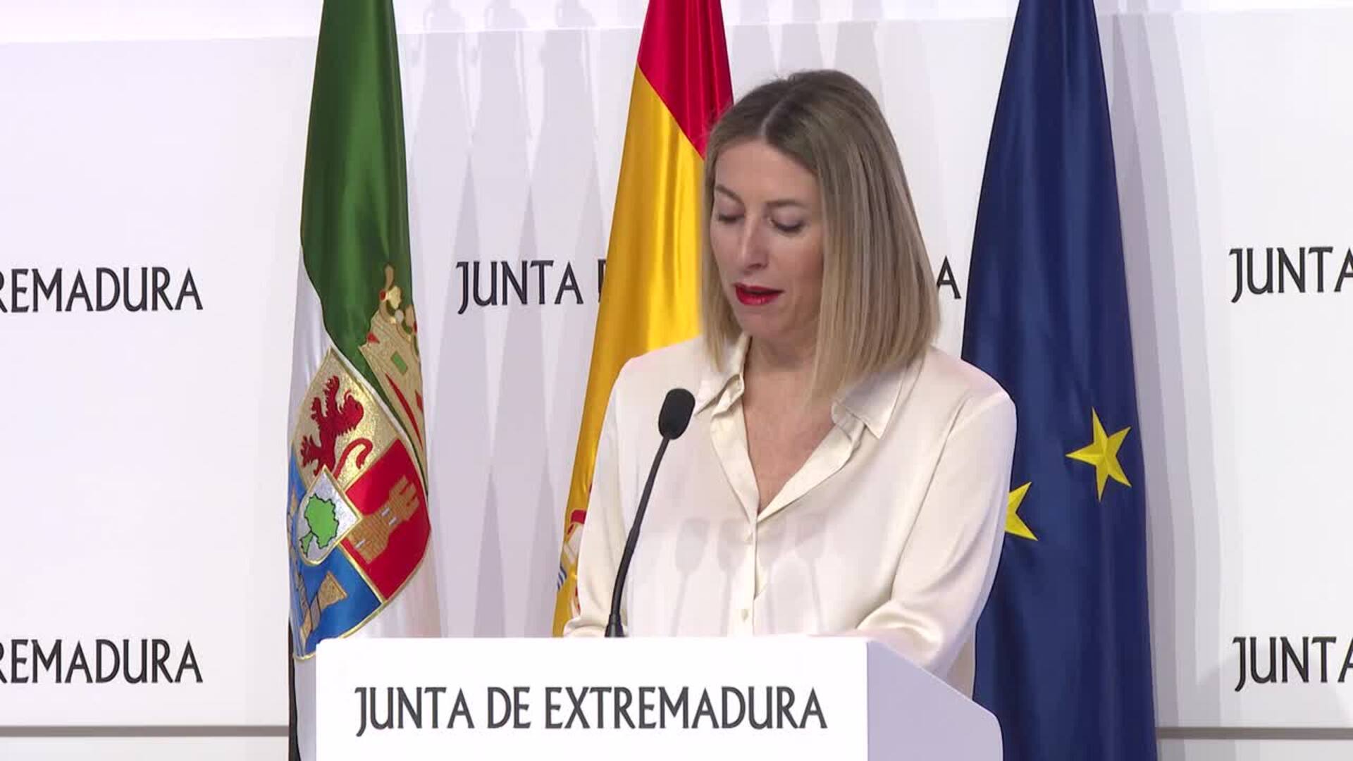 Guardiola amplía a 10 las consejerías del Gobierno extremeño y nombra vicepresidente a Bautista