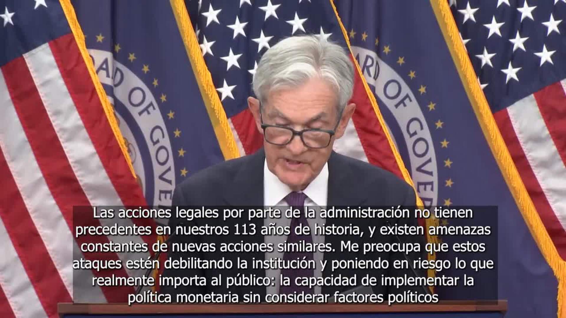 Powell (Fed) confirma que se mantendrá como gobernador de la Fed una vez termine su mandato