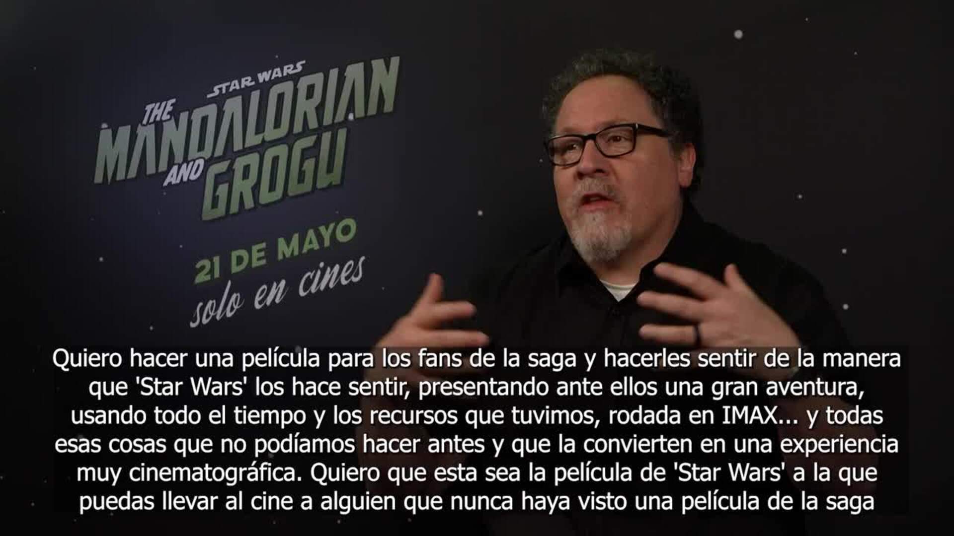 Favreau: "'The Mandalorian and Grogu' es la película para alguien que no haya visto Star Wars"