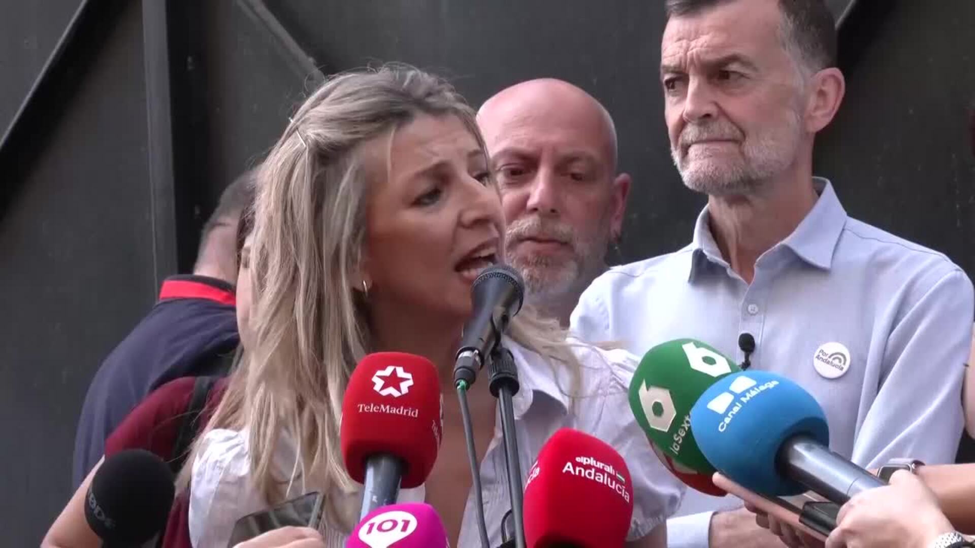 Yolanda Díaz hace llamamiento a trabajadores, jóvenes y mujeres: "No da igual quién gobierne"