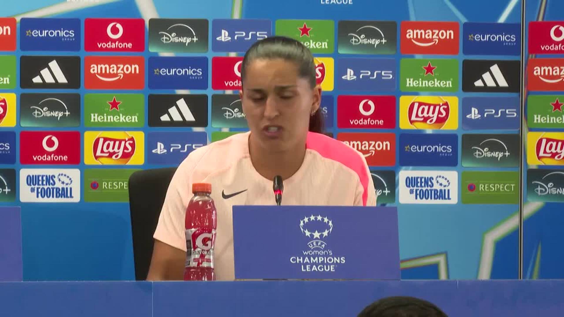 Kika Nazareth: "Estoy en el FC Barcelona para poder jugar este tipo de partidos"