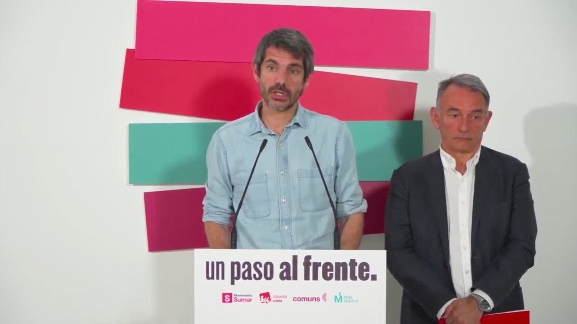 Sumar insta a PSOE aplicar medidas anticorrupción y espera que la justicia actúe sobre Ábalos